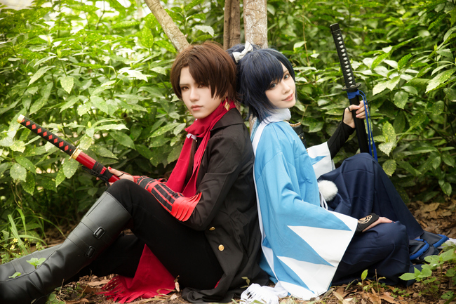 刀剑乱舞 加州清光&amp;大和守安定 cosplay