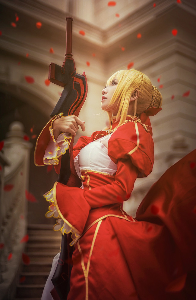 fgo 暴君尼禄 超还原cosplay
