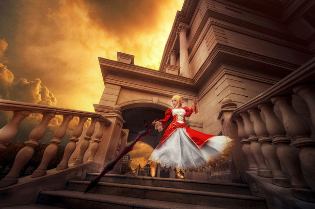 fgo 暴君尼禄 超还原cosplay