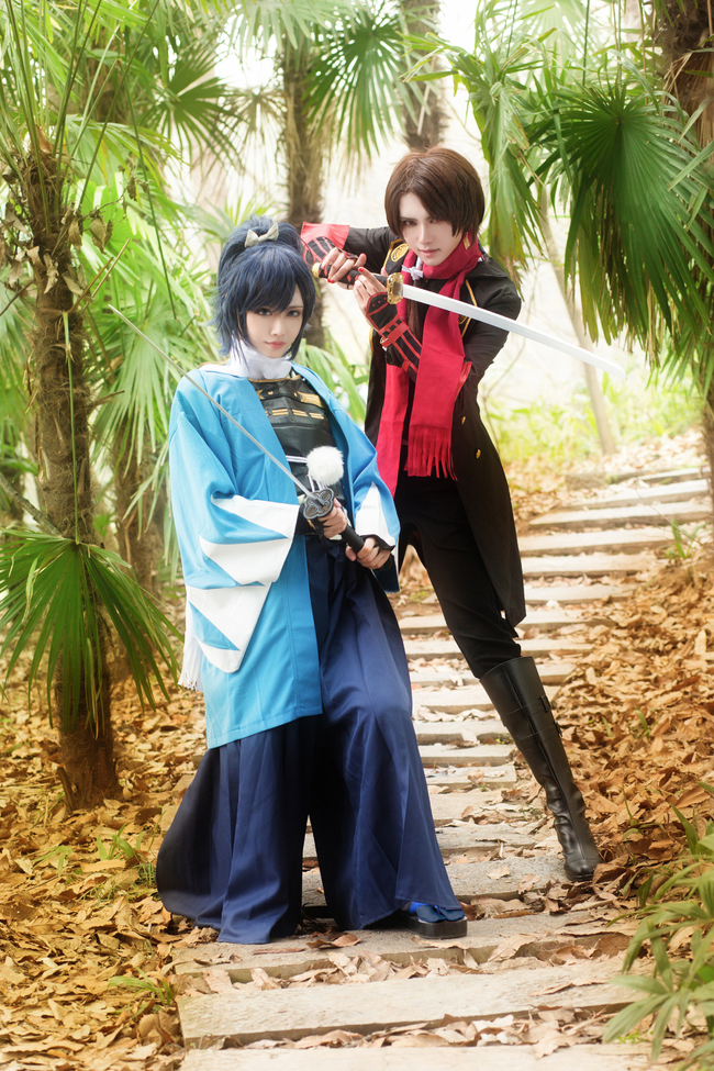 刀剑乱舞 加州清光&amp;大和守安定 cosplay