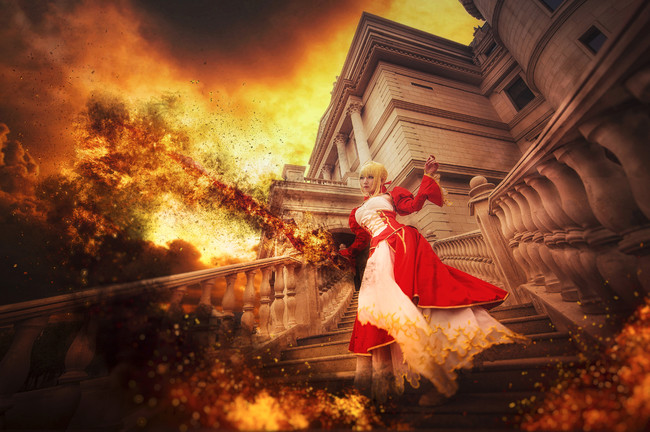 fgo 暴君尼禄 超还原cosplay
