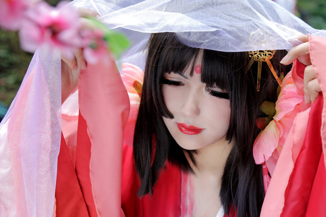 阴阳师 樱花妖X桃花妖 COS