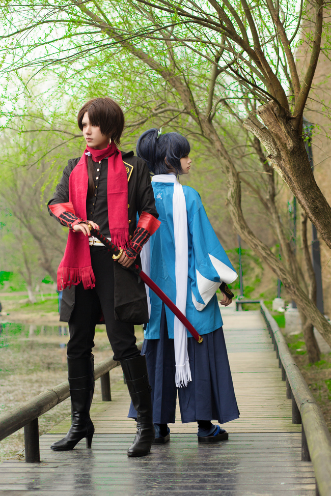 刀剑乱舞 加州清光&amp;大和守安定 cosplay