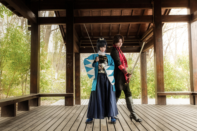 刀剑乱舞 加州清光&amp;大和守安定 cosplay