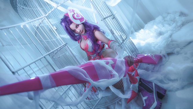 王者荣耀 爱心护理 荆轲 cosplay