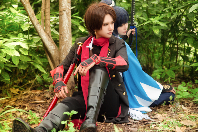 刀剑乱舞 加州清光&amp;大和守安定 cosplay