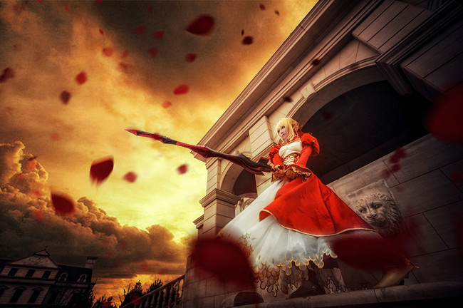fgo 暴君尼禄 超还原cosplay