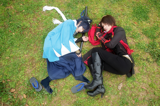 刀剑乱舞 加州清光&amp;大和守安定 cosplay