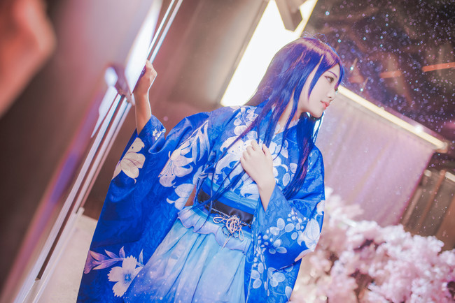 Lovelive！♡园田海未 夏日祭浴衣【终夜思君归】