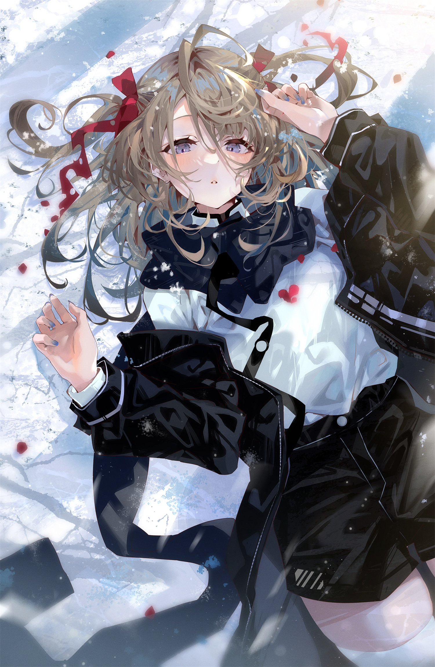 【P站画师】pixiv 御姐凌乱的双马尾,日本插画师あるてら的插画作品 P站画师-第4张