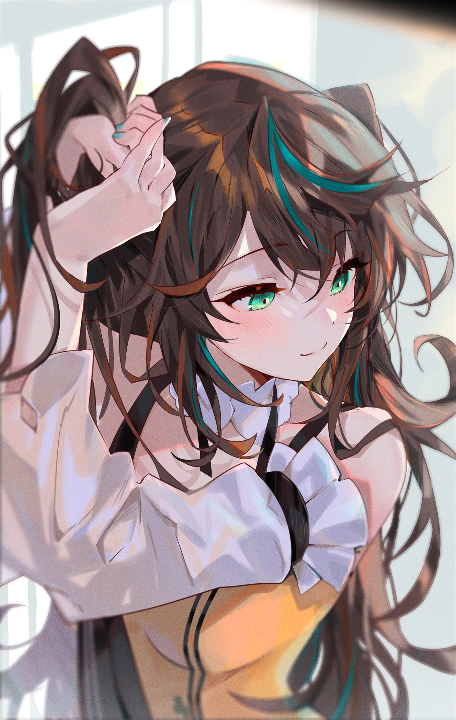 【P站画师】pixiv 御姐凌乱的双马尾,日本插画师あるてら的插画作品 P站画师-第14张