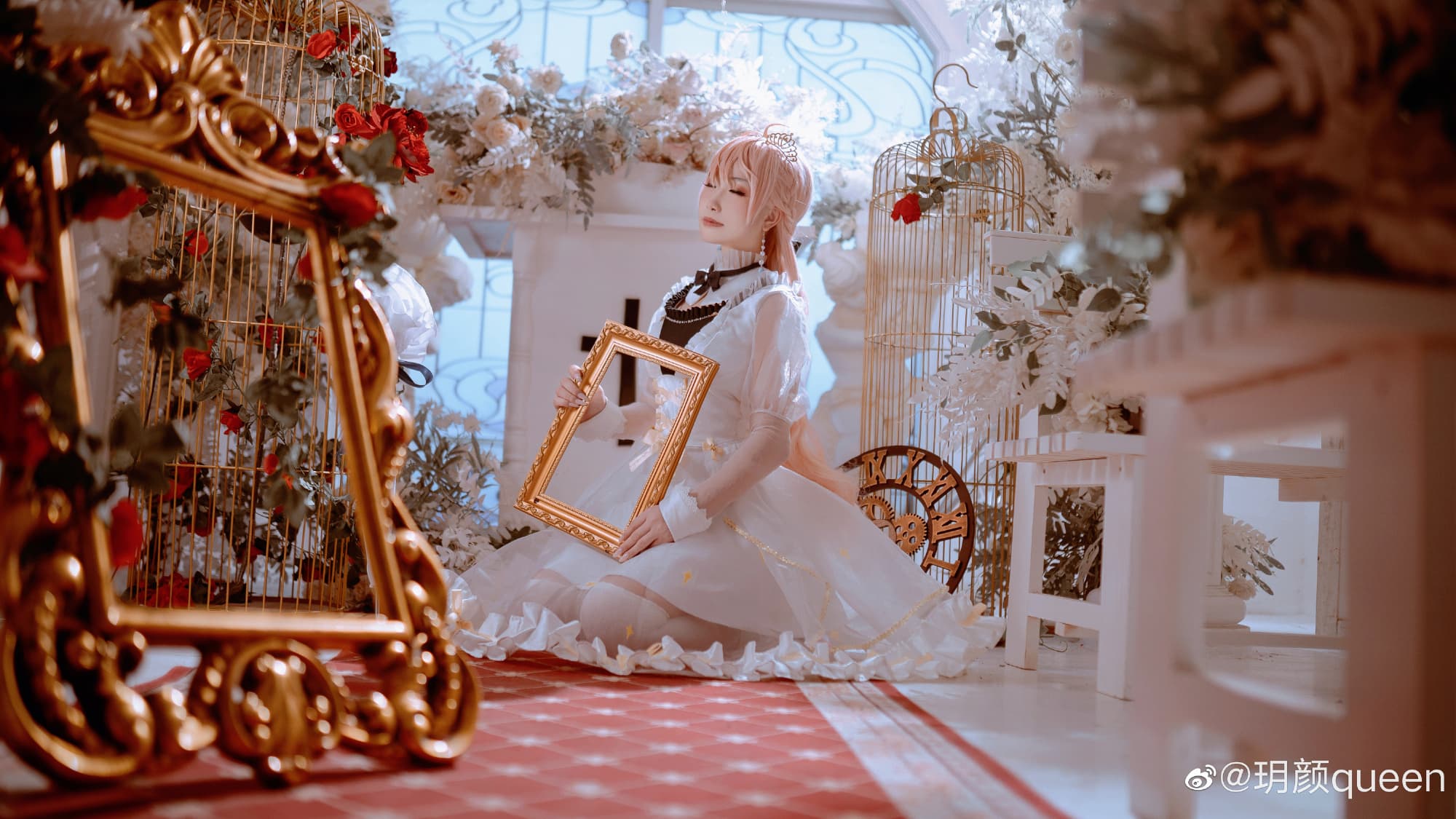 cos正片 被钻石和星光包围的异世界公主 罗伊娜@玥颜queen COSPLAY-第3张
