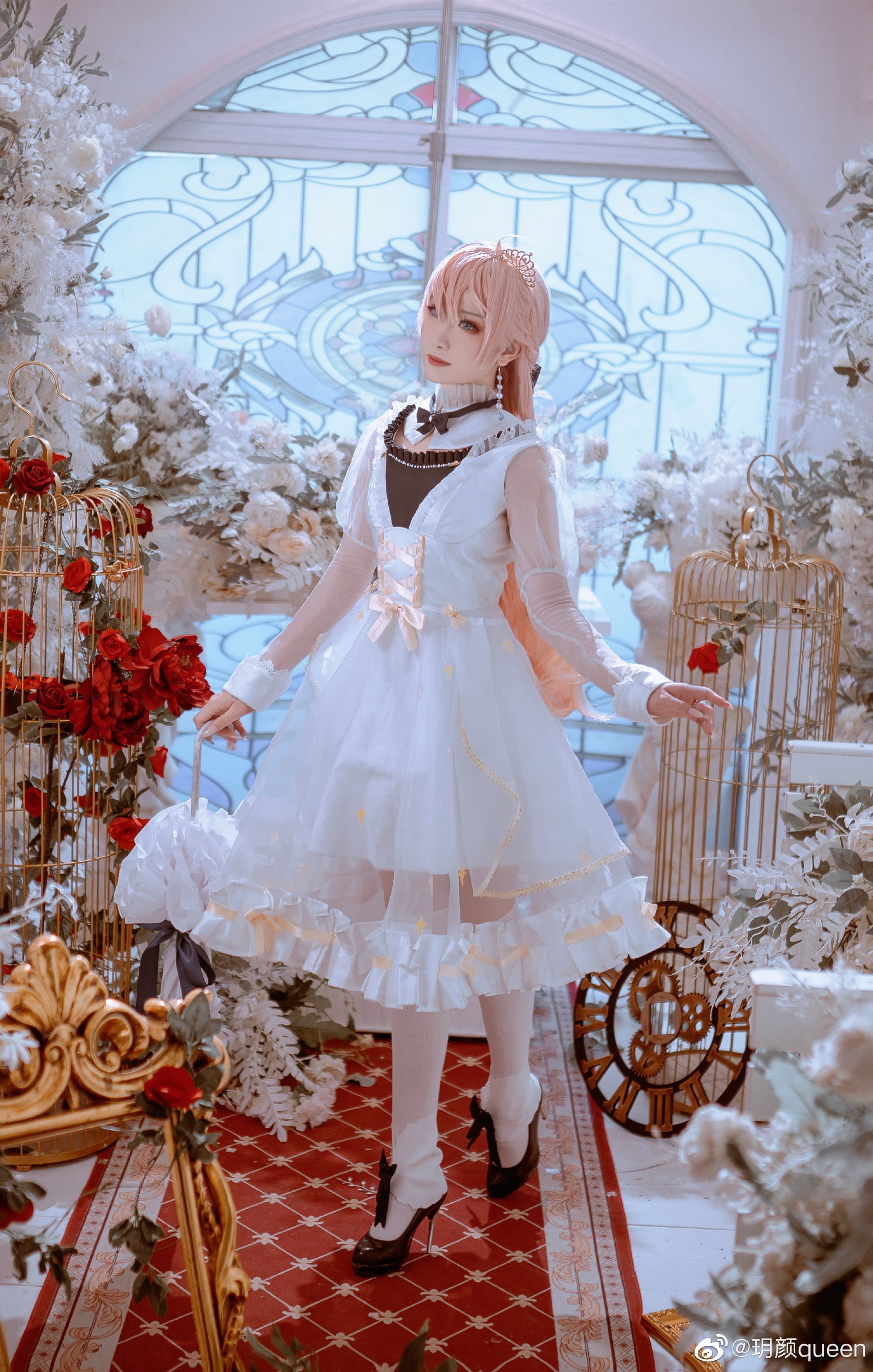 cos正片 被钻石和星光包围的异世界公主 罗伊娜@玥颜queen COSPLAY-第11张