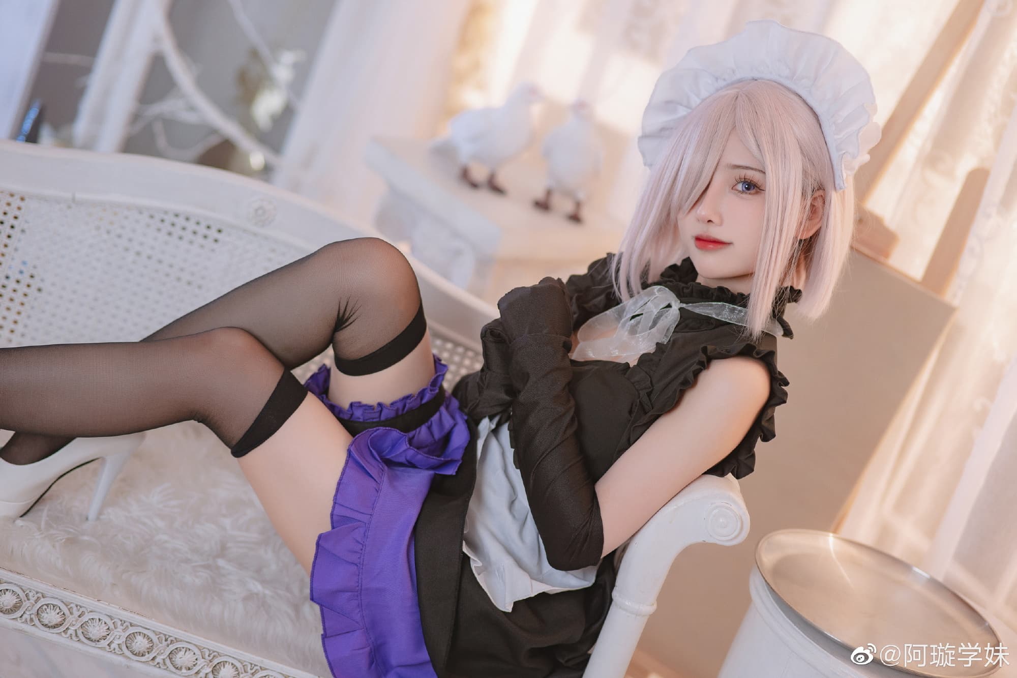 【cos】前辈～早上好啊！fgo 玛修@阿璇学妹 COSPLAY-第3张
