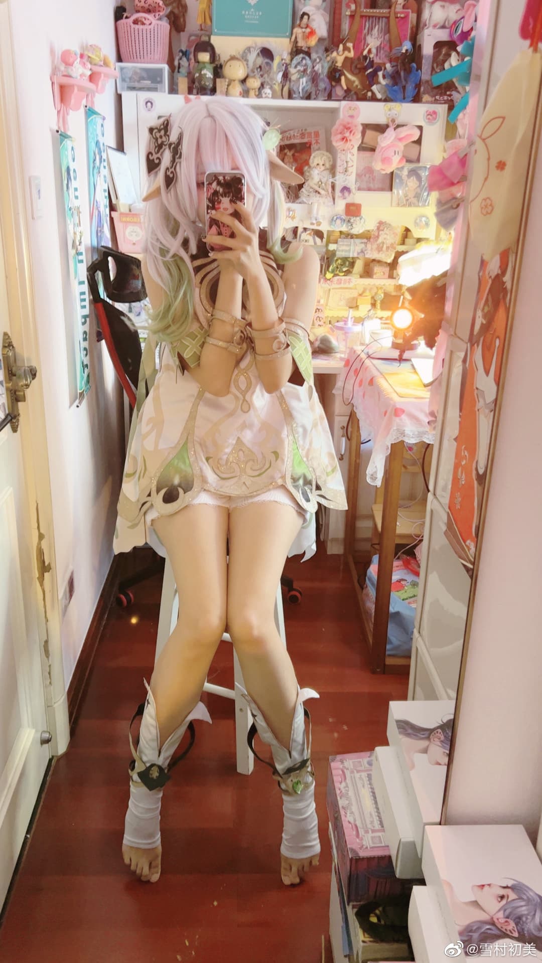 cos试妆 对啦我叫纳西妲哦～ 原神草神 纳西妲@雪村初美 COSPLAY-第15张