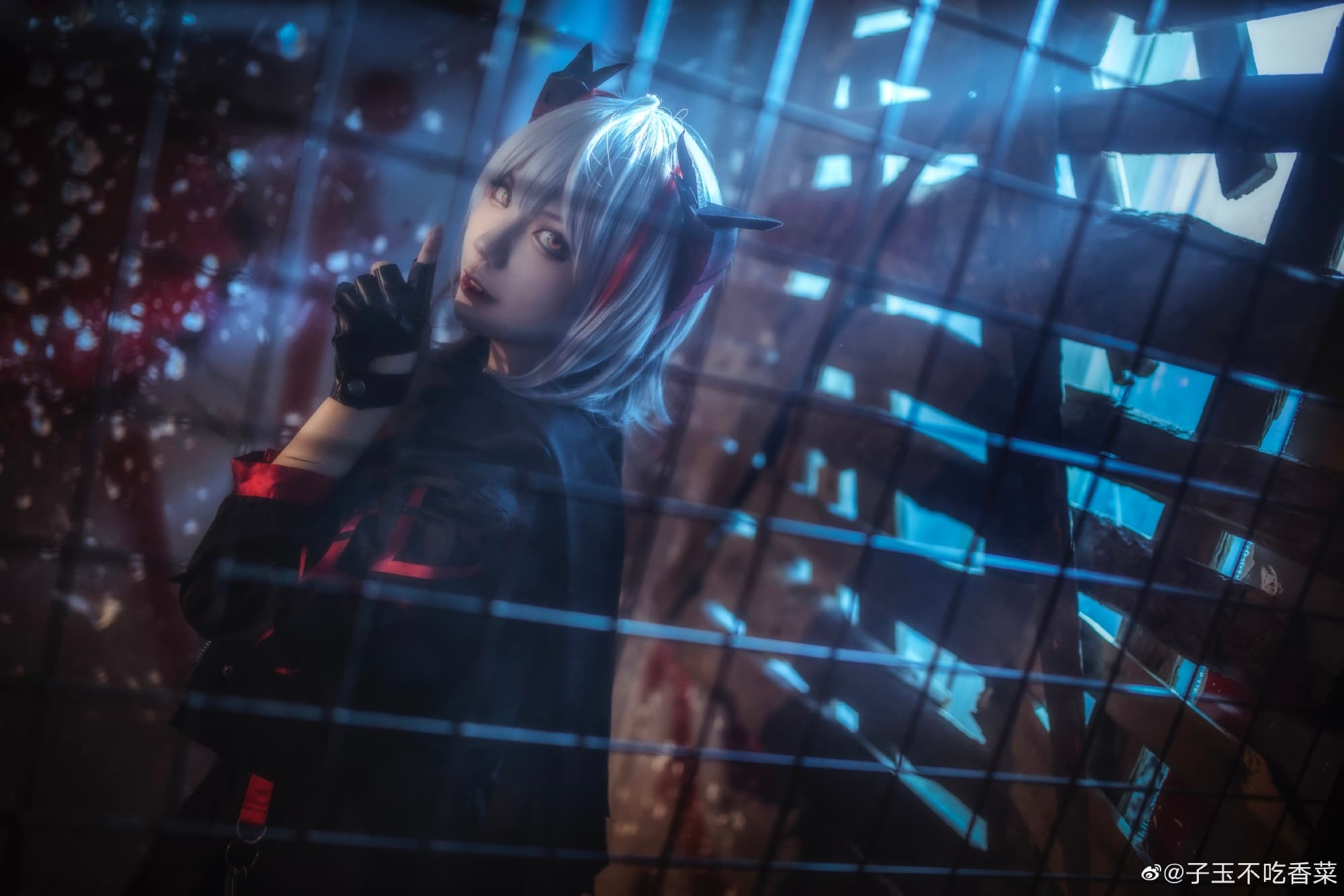 【COS】对了，有个意料之外的损失—W死了 明日方舟w@子玉不吃香菜 COSPLAY-第6张