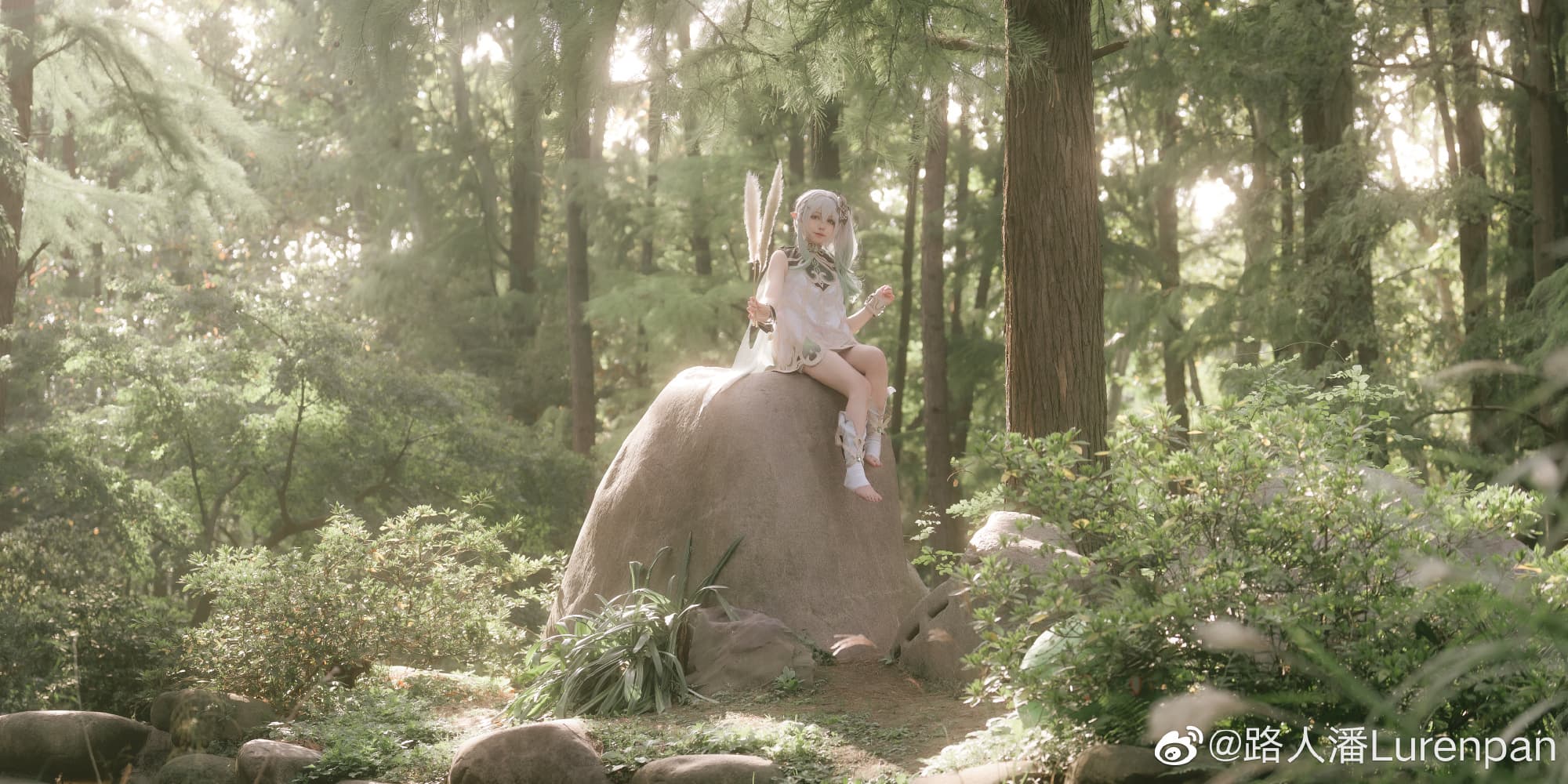 【COS】初期见面… 我叫纳西妲!🍃 I cos正片@白菜不白030 COSPLAY-第2张