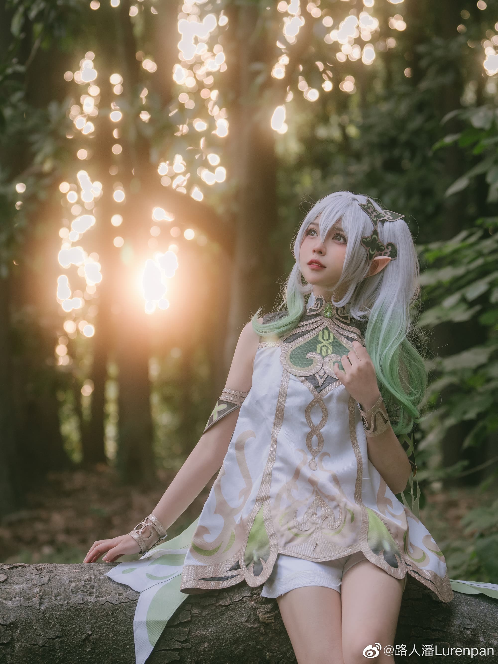 【COS】初期见面… 我叫纳西妲!🍃 I cos正片@白菜不白030 COSPLAY-第3张