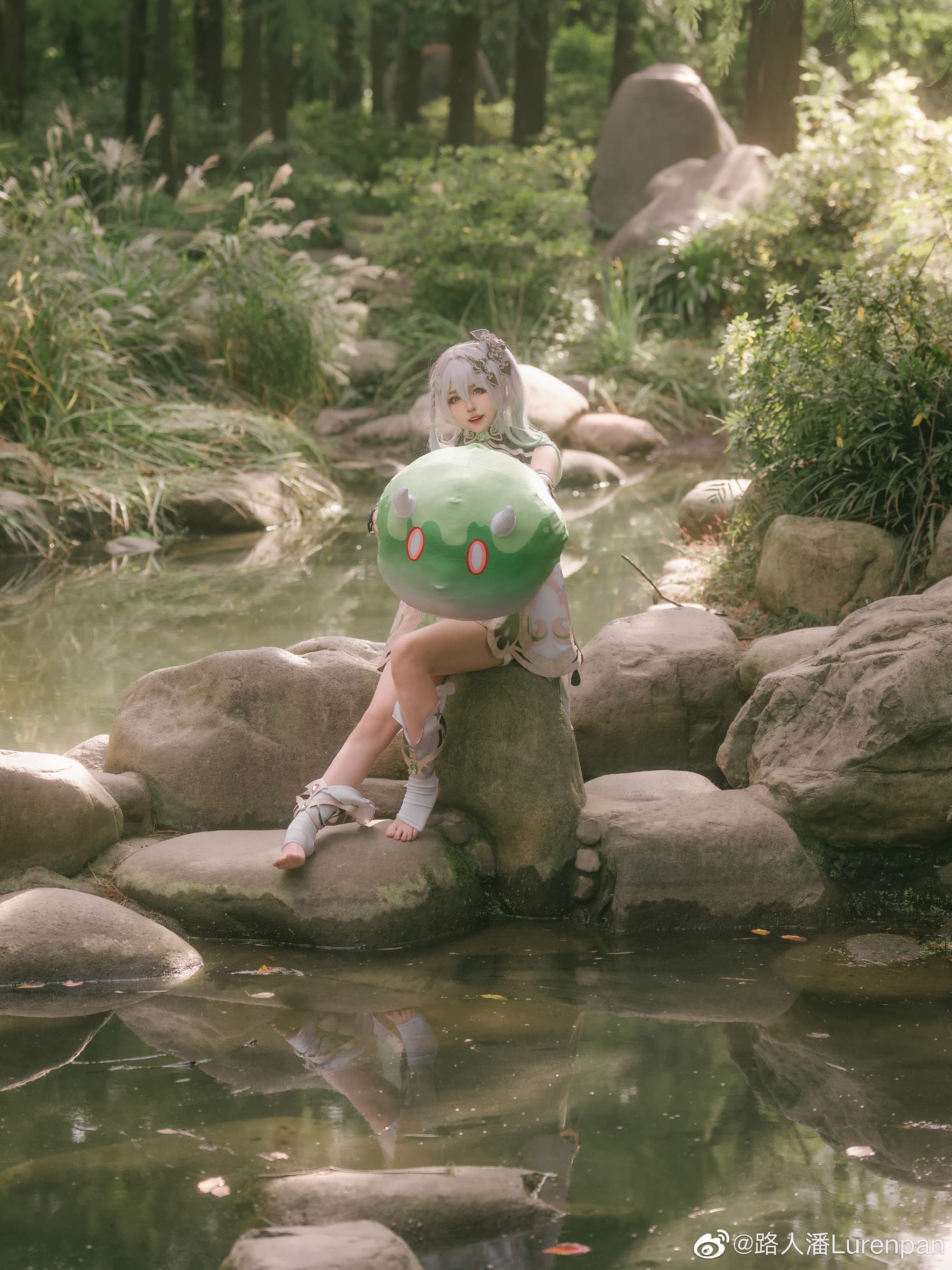 【COS】初期见面… 我叫纳西妲!🍃 I cos正片@白菜不白030 COSPLAY-第5张