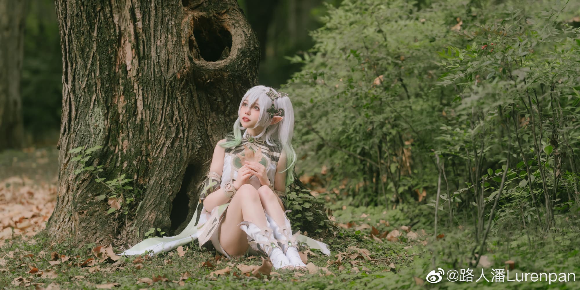 【COS】初期见面… 我叫纳西妲!🍃 I cos正片@白菜不白030 COSPLAY-第6张