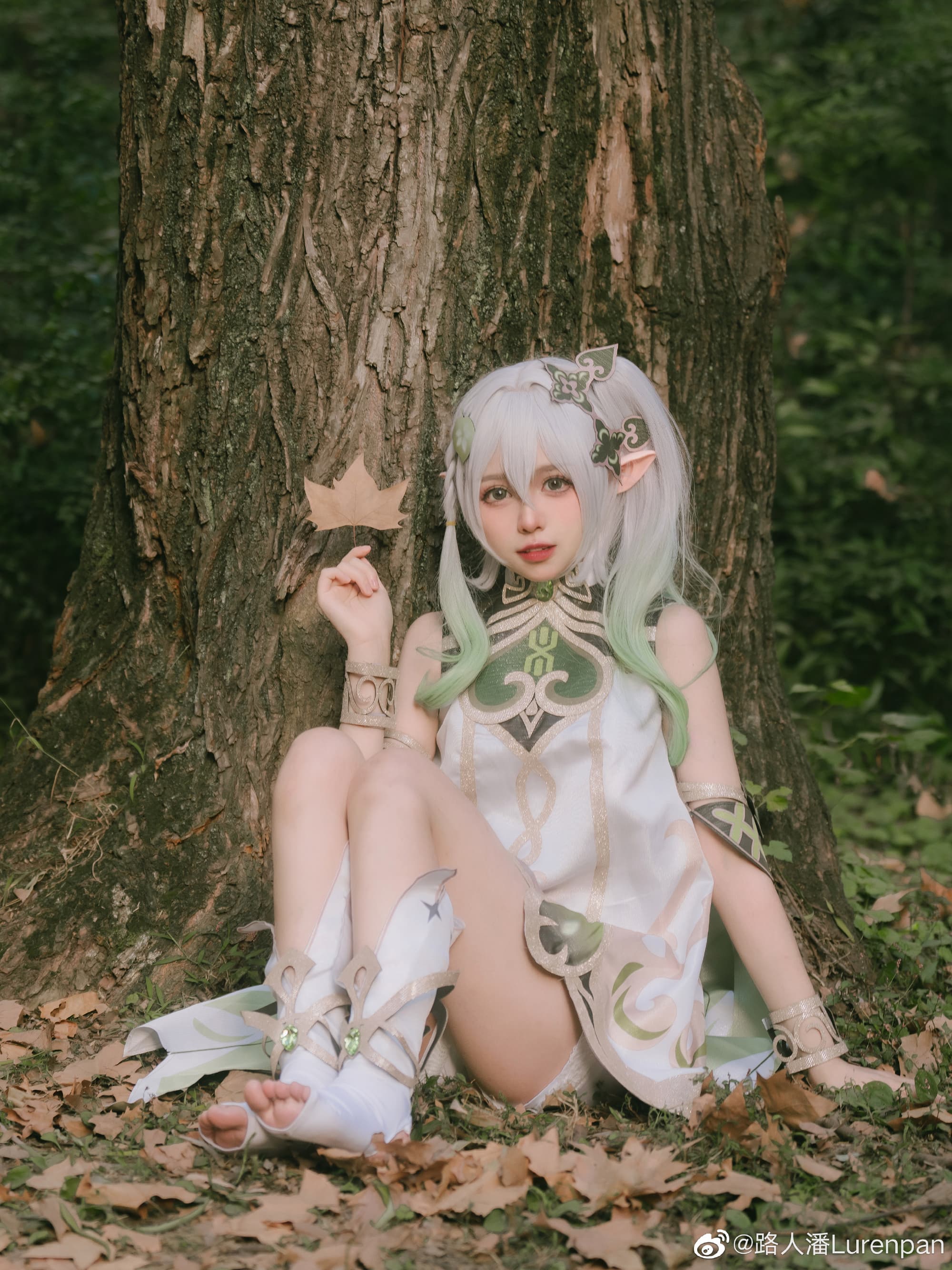 【COS】初期见面… 我叫纳西妲!🍃 I cos正片@白菜不白030 COSPLAY-第7张
