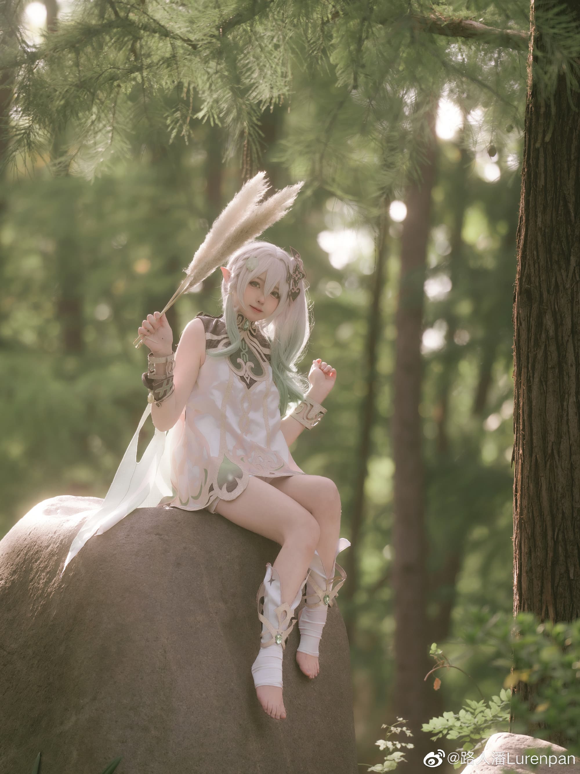 【COS】初期见面… 我叫纳西妲!🍃 I cos正片@白菜不白030 COSPLAY-第8张