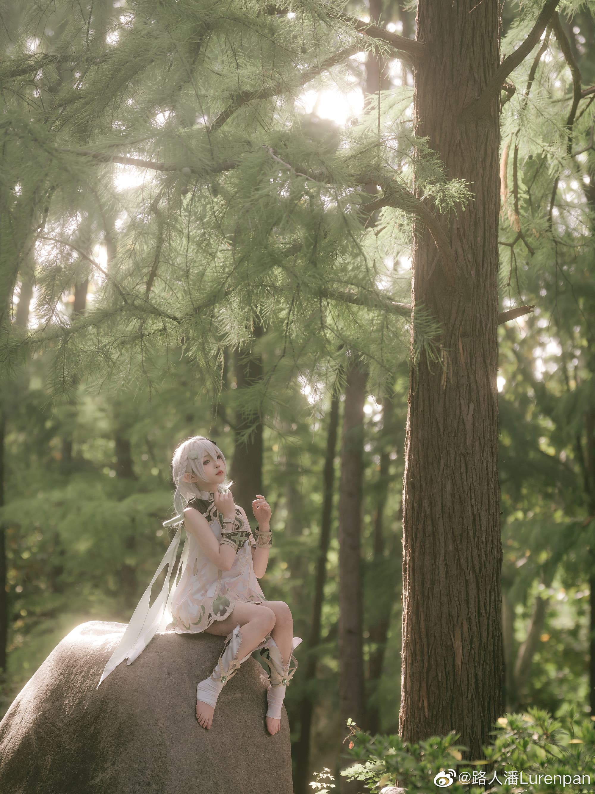 【COS】初期见面… 我叫纳西妲!🍃 I cos正片@白菜不白030 COSPLAY-第13张