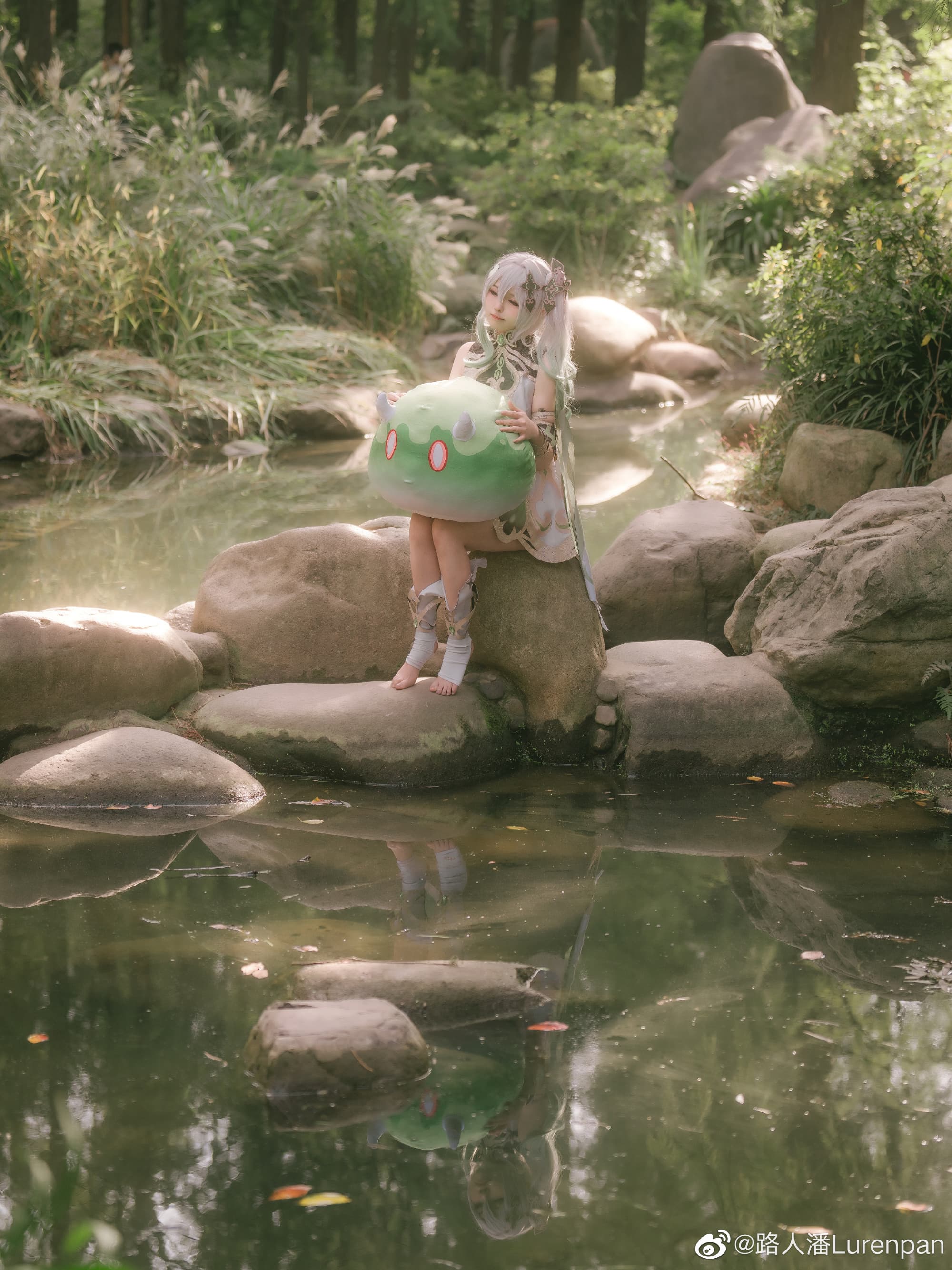 【COS】初期见面… 我叫纳西妲!🍃 I cos正片@白菜不白030 COSPLAY-第15张