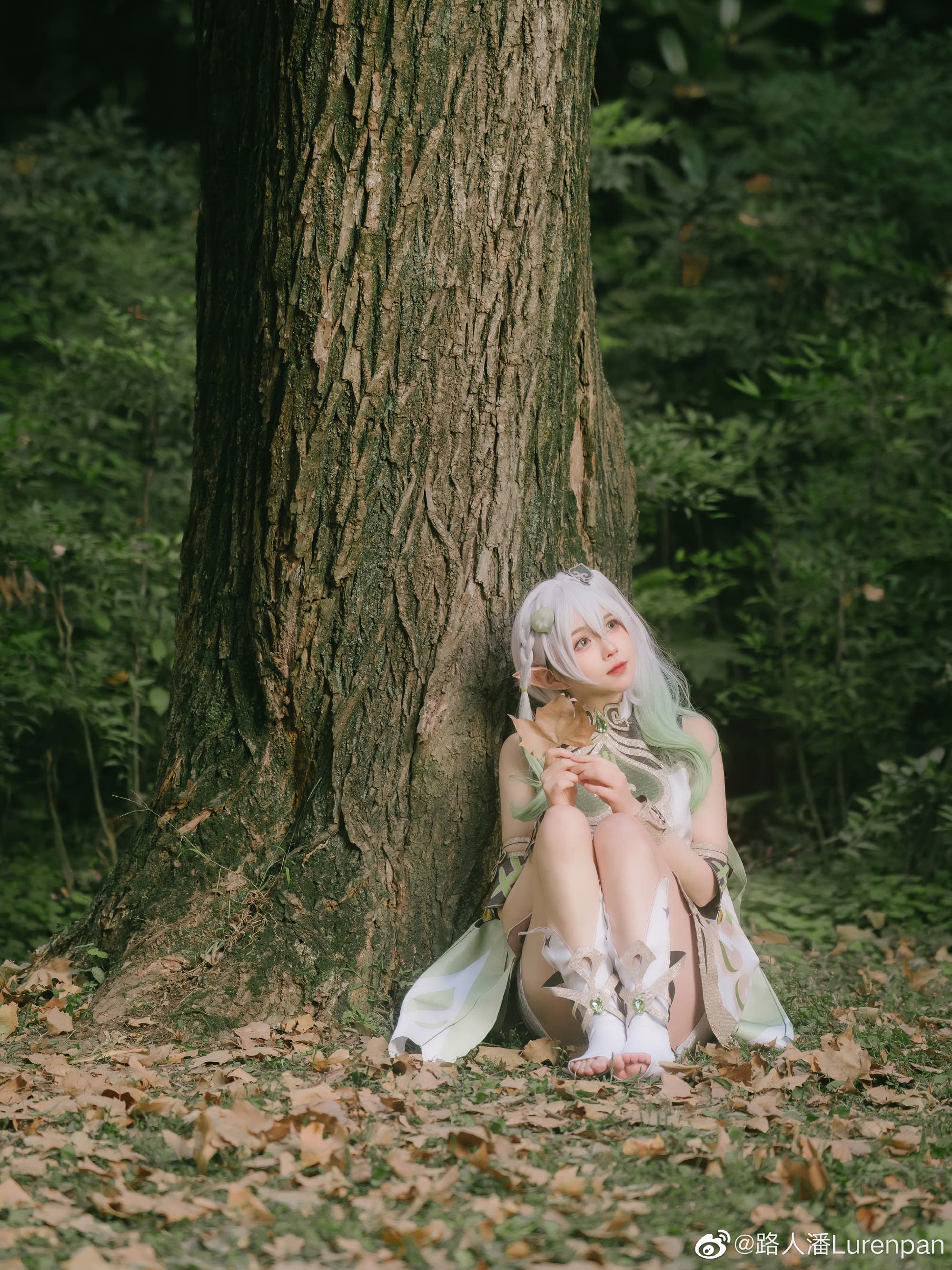 【COS】初期见面… 我叫纳西妲!🍃 I cos正片@白菜不白030 COSPLAY-第16张