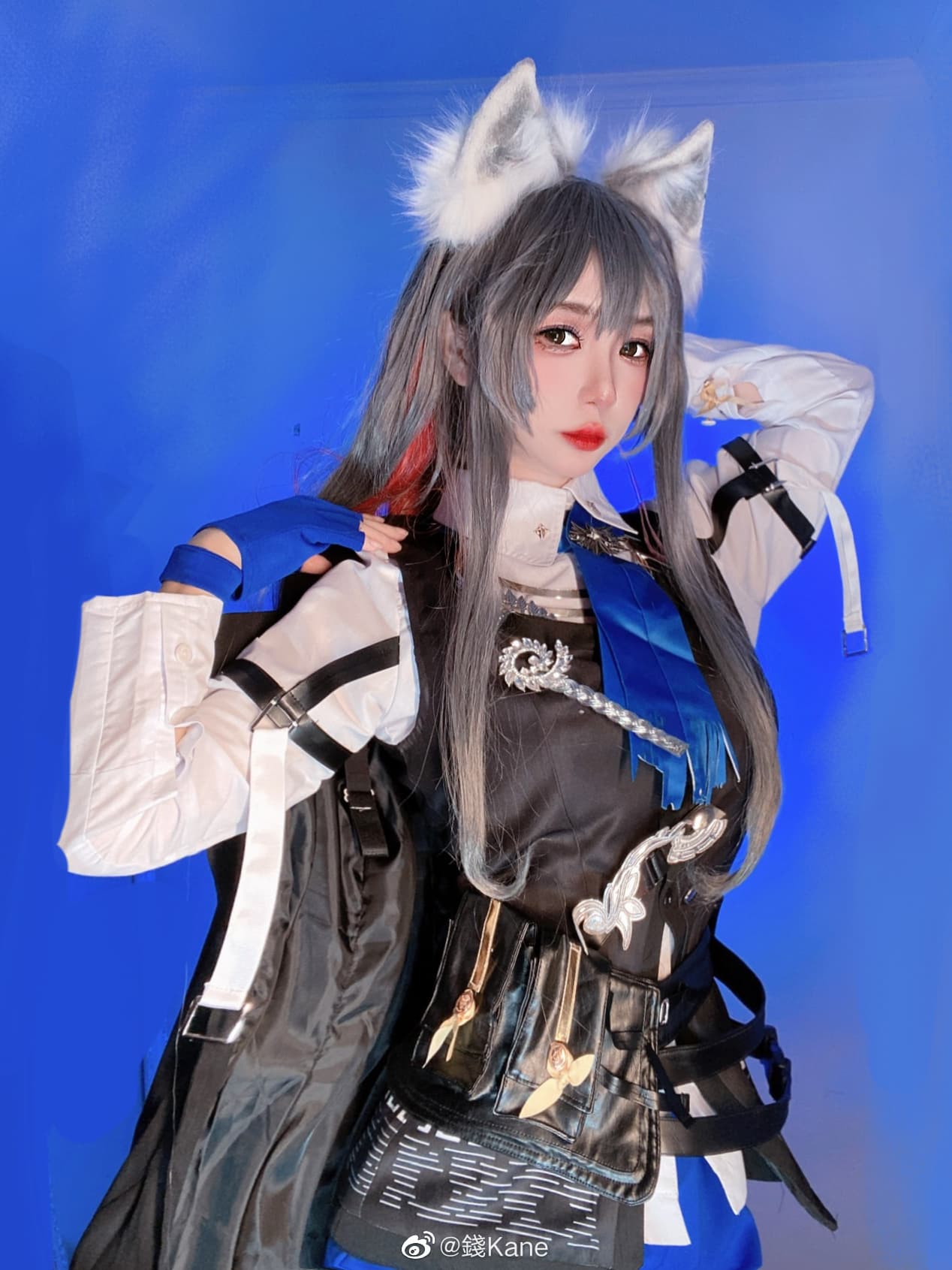 【COS】遗言转述?我不受理。明日方舟 缄默德克萨斯@錢Kane COSPLAY-第4张