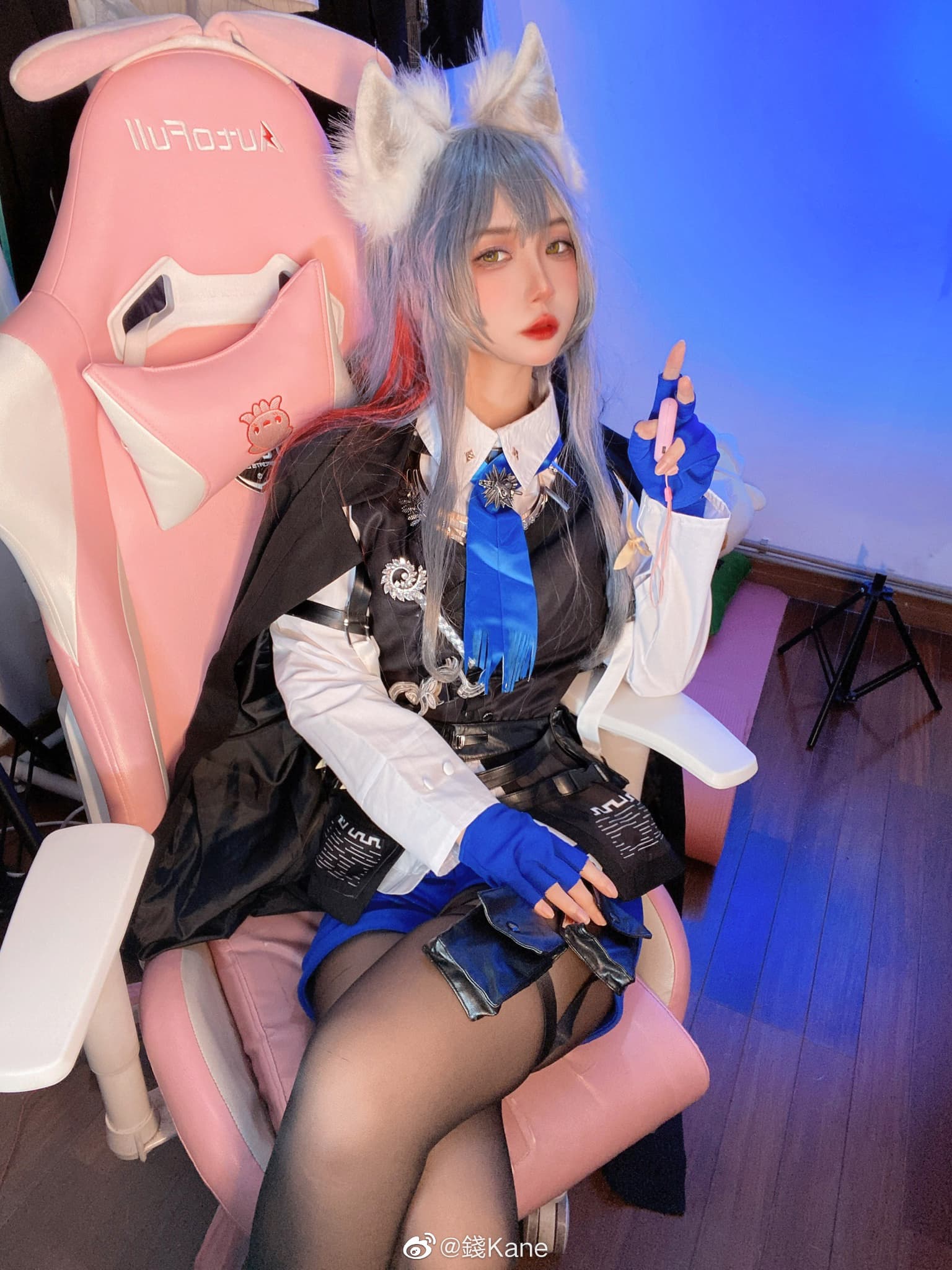 【COS】遗言转述?我不受理。明日方舟 缄默德克萨斯@錢Kane COSPLAY-第7张
