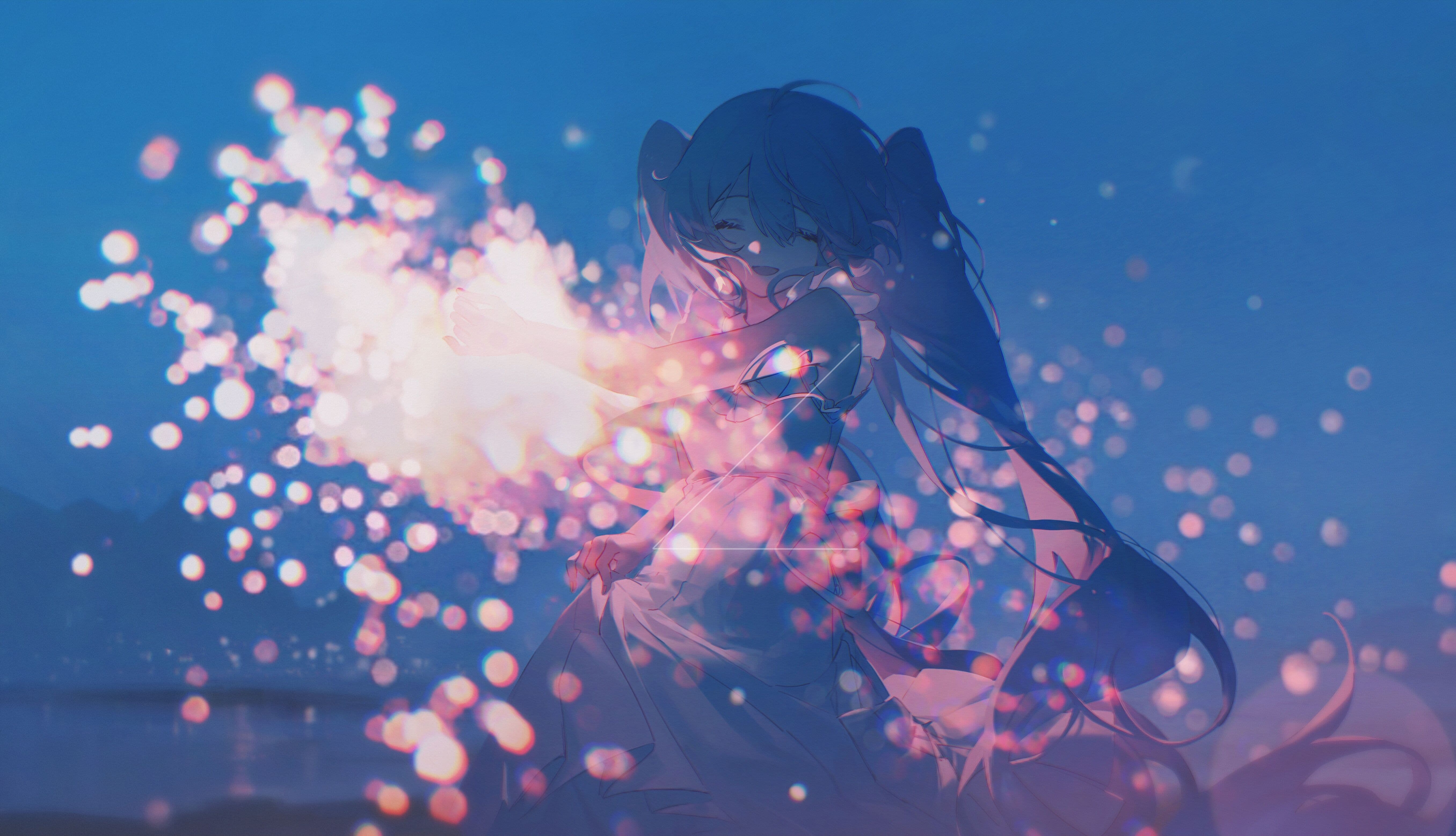 【P站画师】初音未来的忠实粉丝!中国插画师紺屋鴉江的插画作品 P站画师-第4张