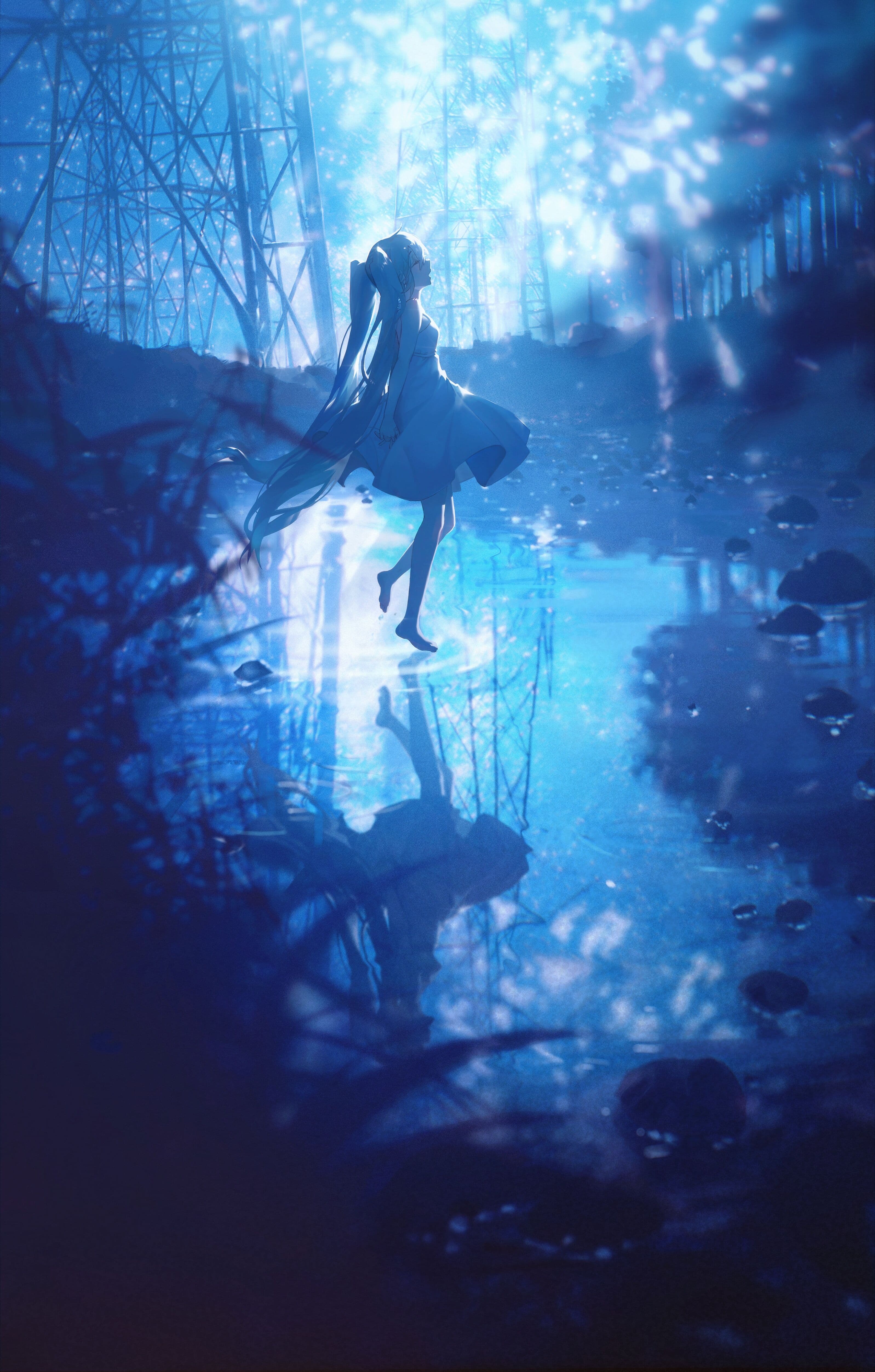 【P站画师】初音未来的忠实粉丝!中国插画师紺屋鴉江的插画作品 P站画师-第10张