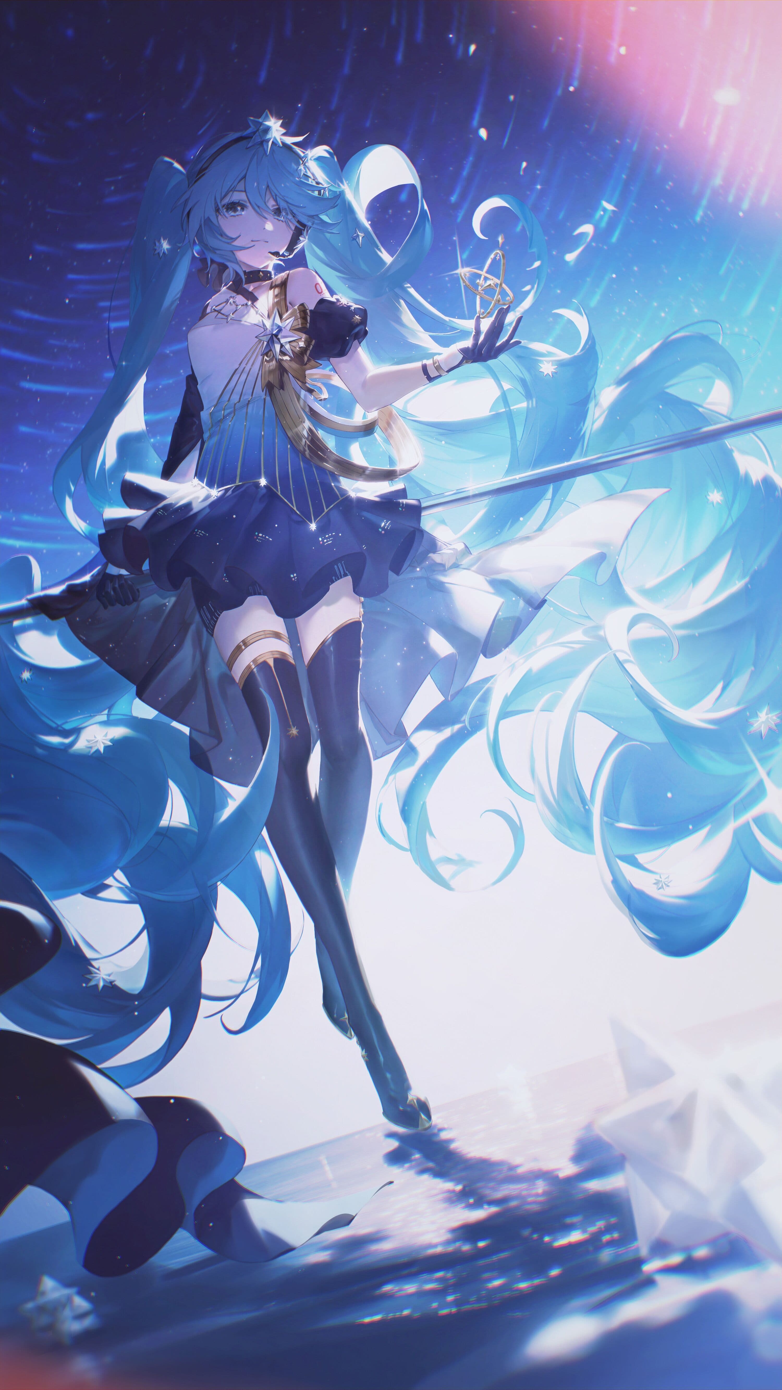 【P站画师】初音未来的忠实粉丝!中国插画师紺屋鴉江的插画作品 P站画师-第12张