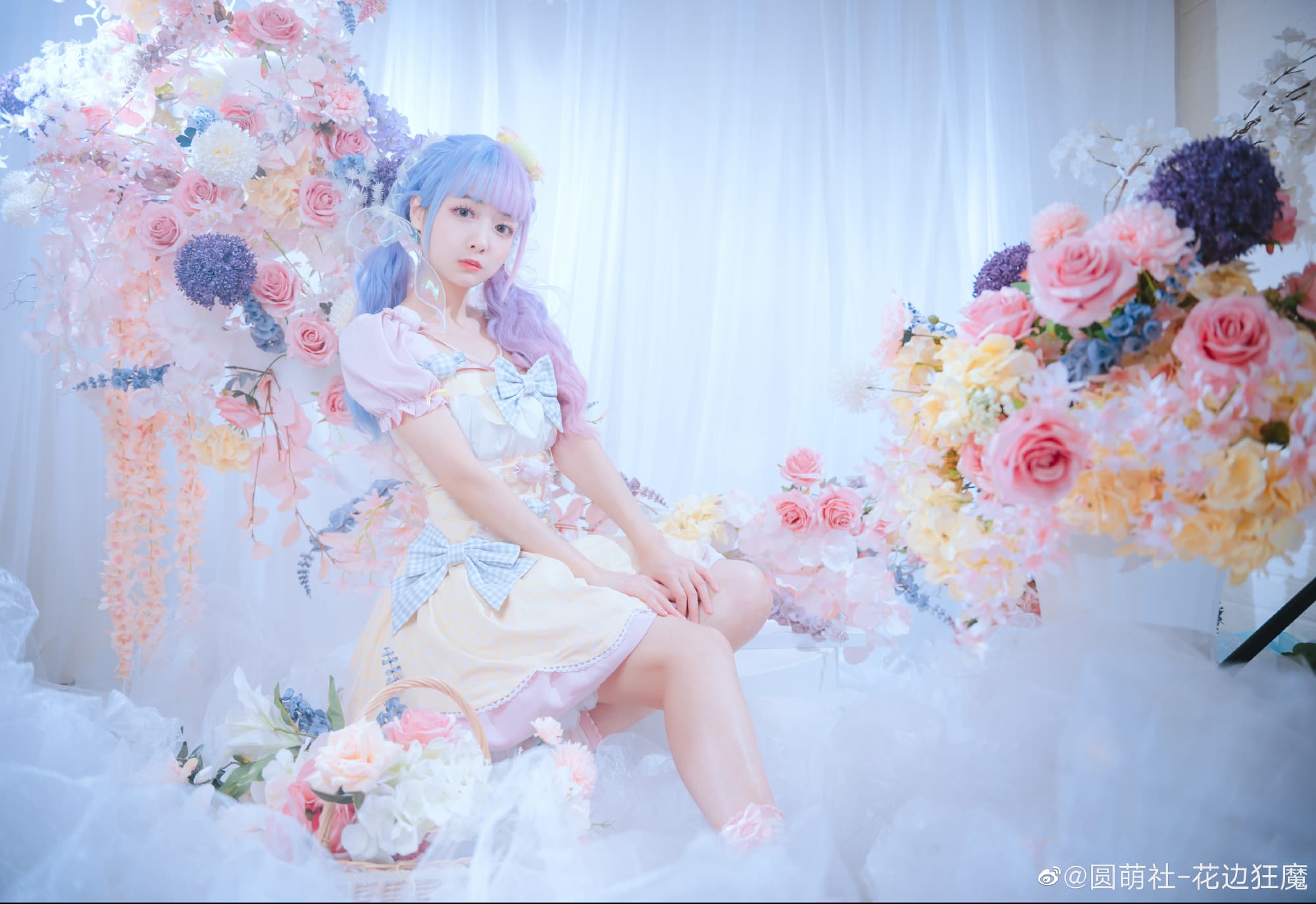 【lolita】昨晚我的梦里,有花也有你 @圆萌社-花边狂魔 LOLITA-第3张