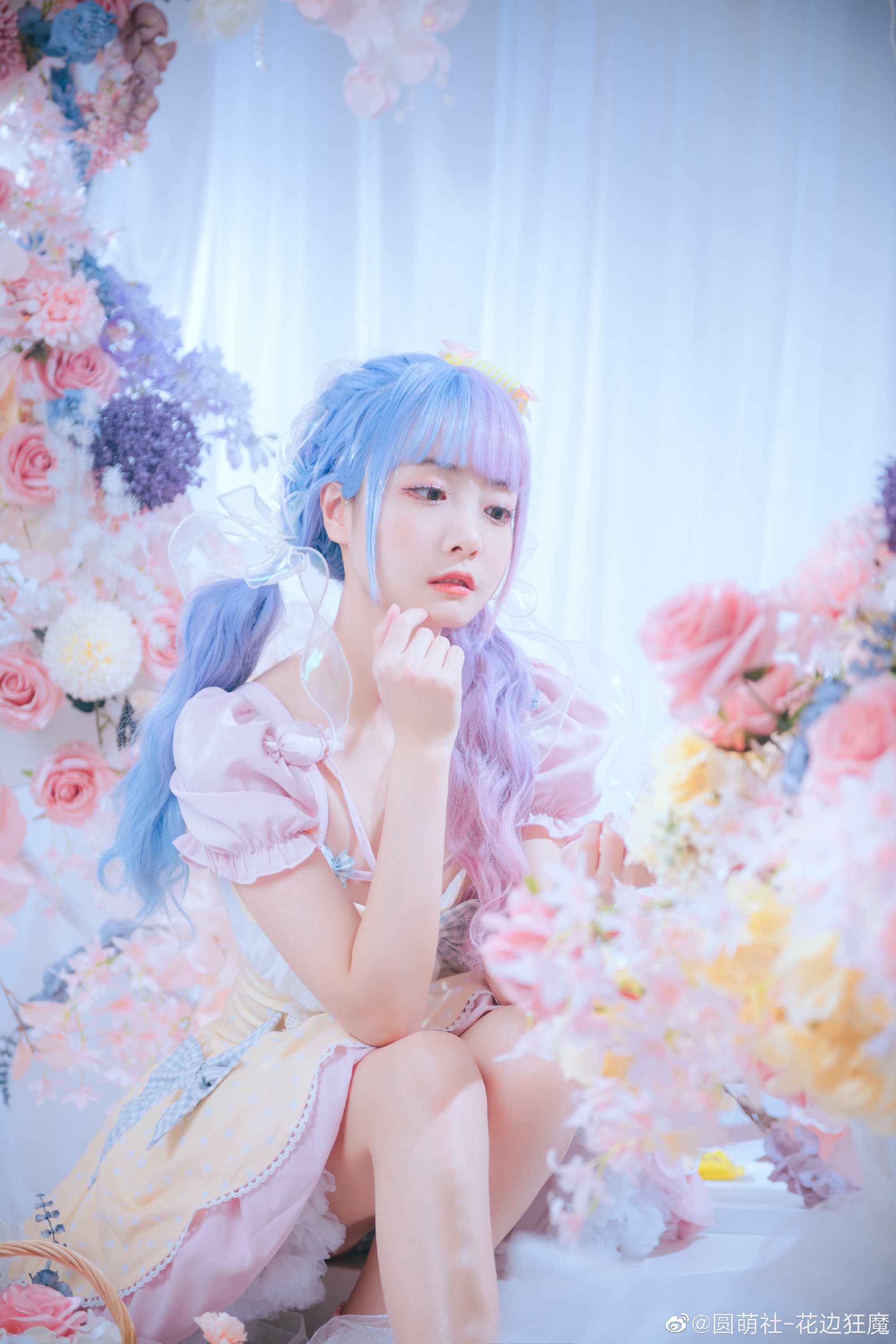 【lolita】昨晚我的梦里,有花也有你 @圆萌社-花边狂魔 LOLITA-第8张