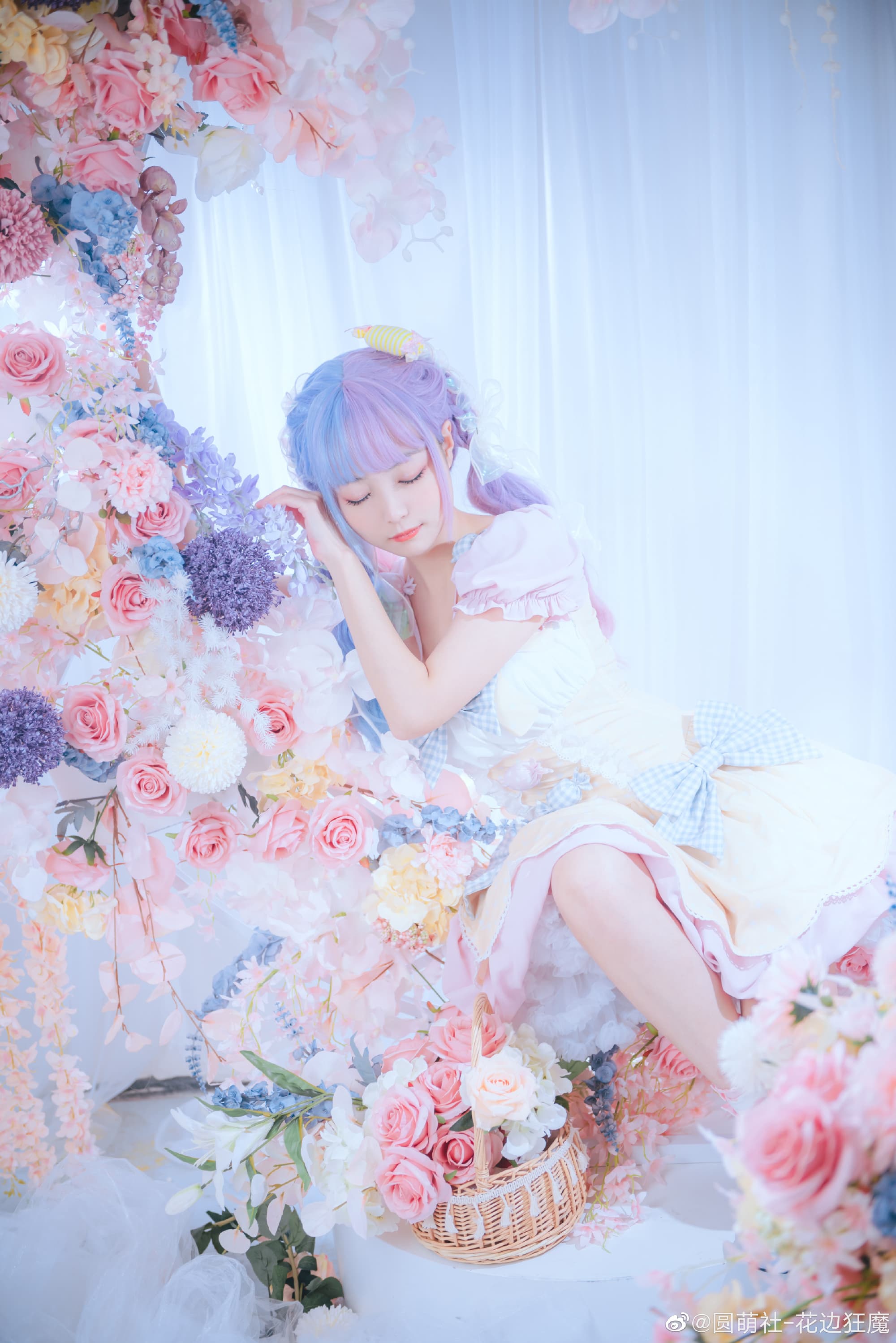 【lolita】昨晚我的梦里,有花也有你 @圆萌社-花边狂魔 LOLITA-第10张
