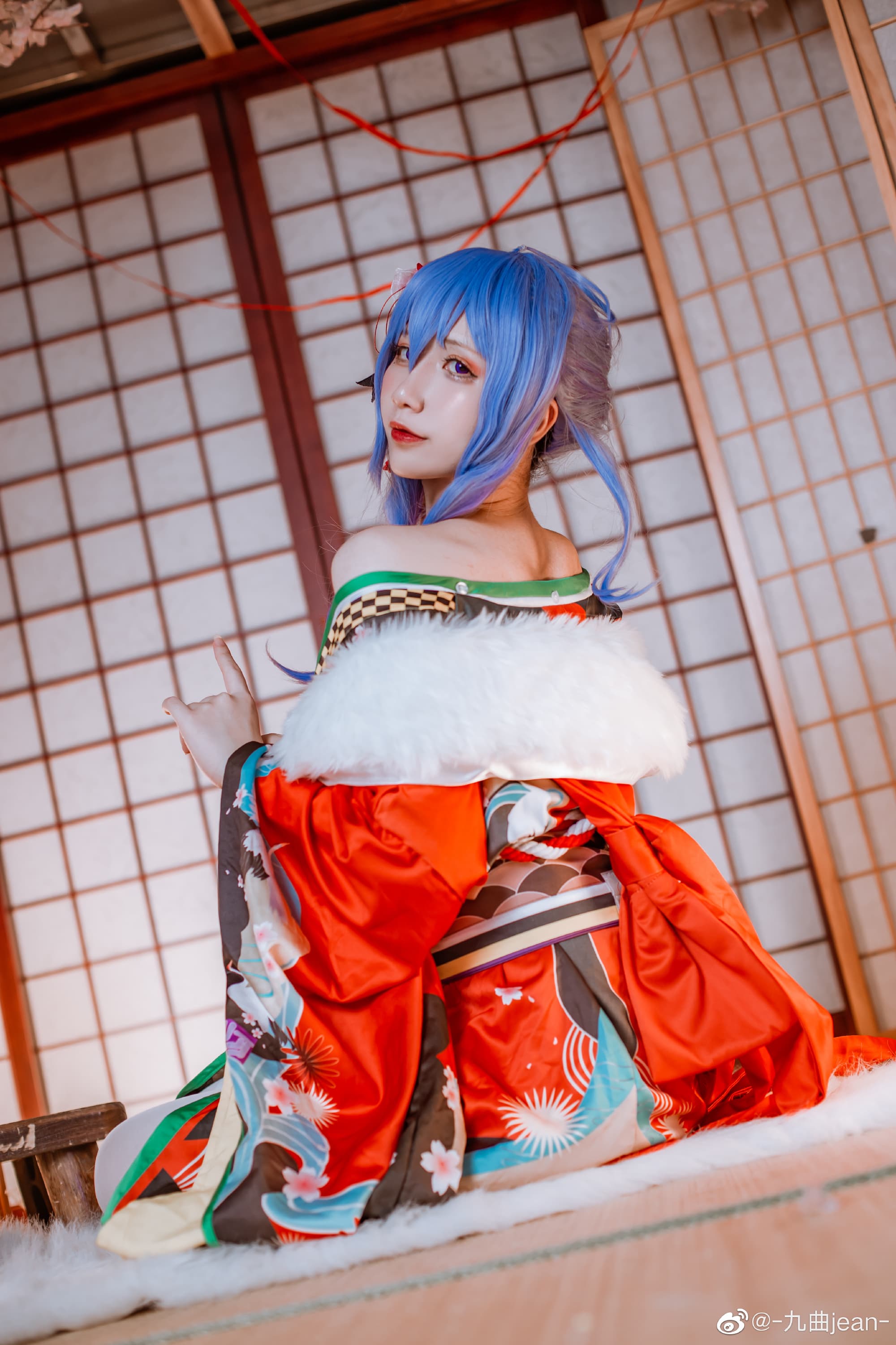 碧蓝航线 圣路易斯@-九曲jean- COSPLAY-第1张