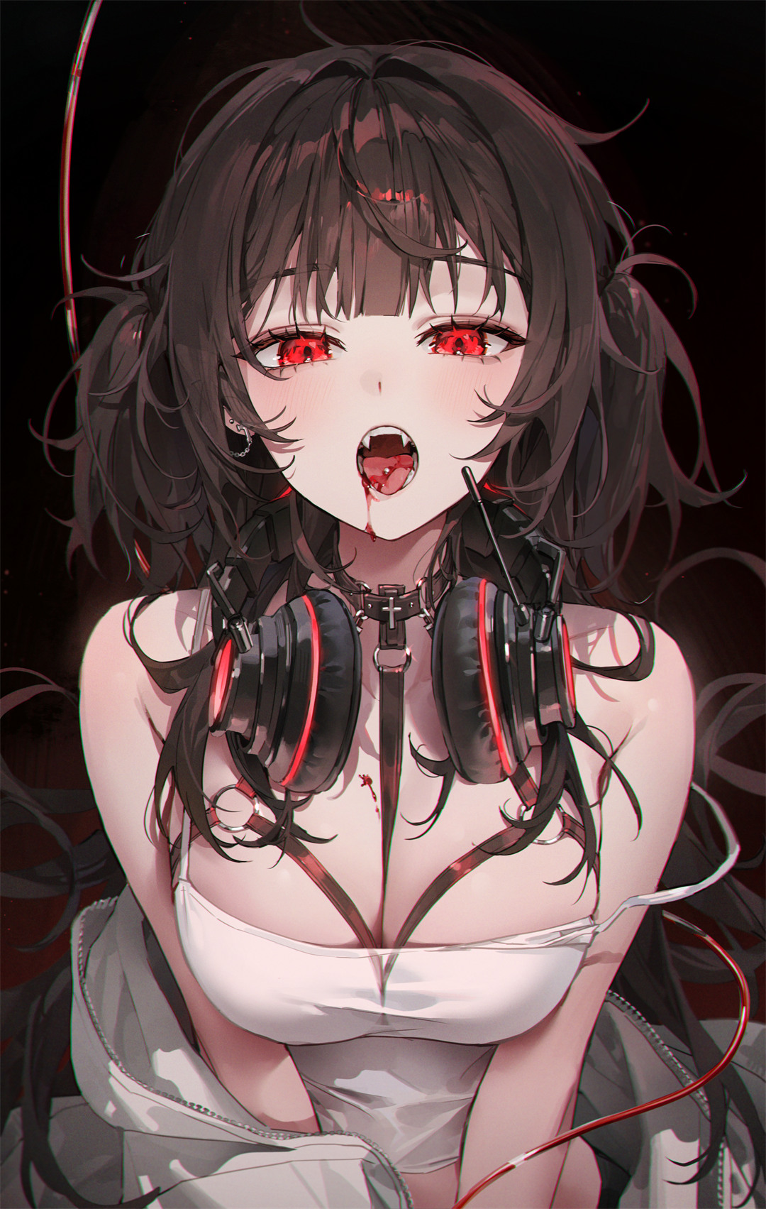 【插画精选】比基尼蓝发少女 双马尾妹子 碧蓝档案 鬼方カヨコ 会员美图壁纸推荐 插画精选-第1张