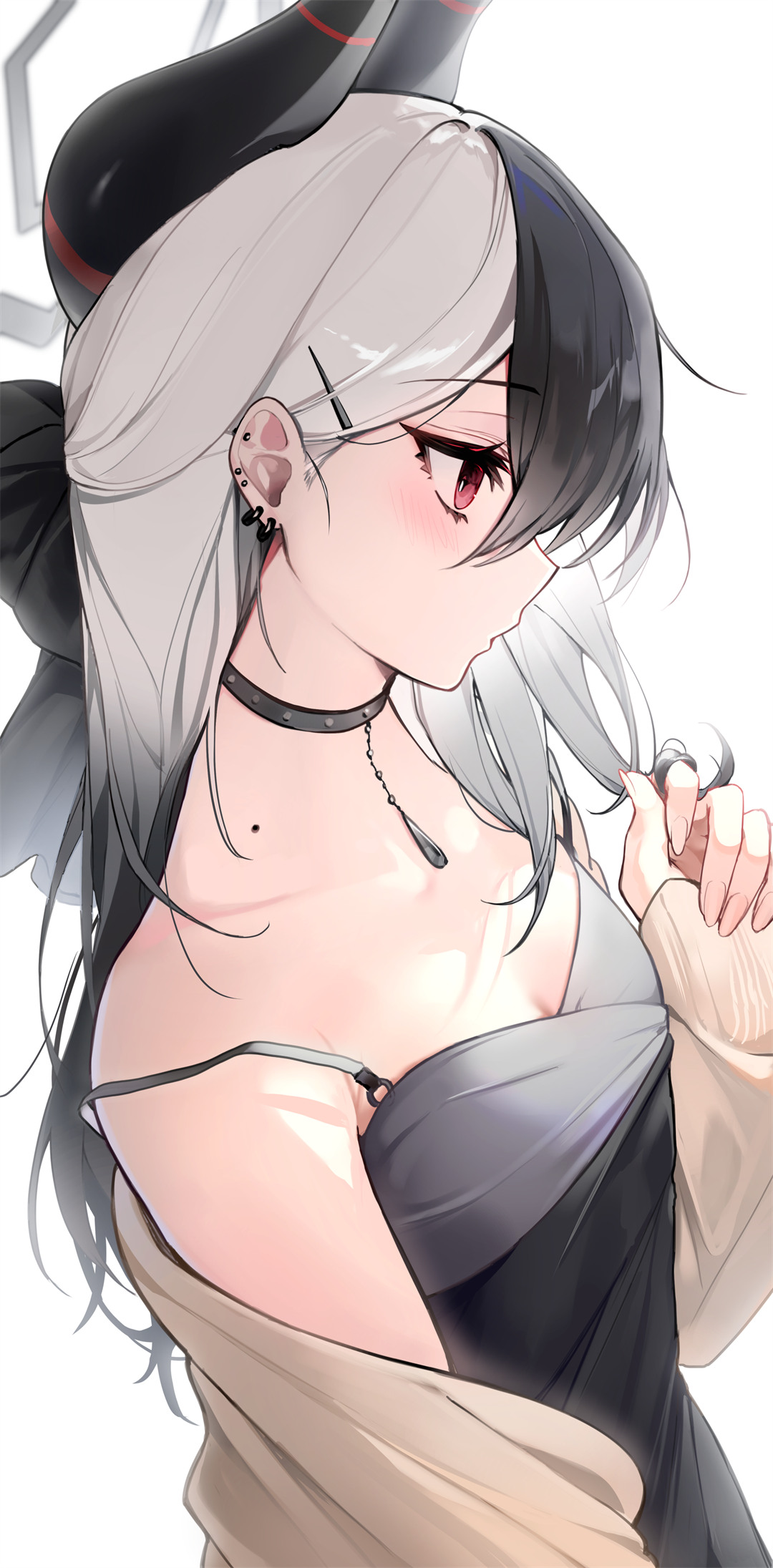 【插画精选】比基尼蓝发少女 双马尾妹子 碧蓝档案 鬼方カヨコ 会员美图壁纸推荐 插画精选-第2张