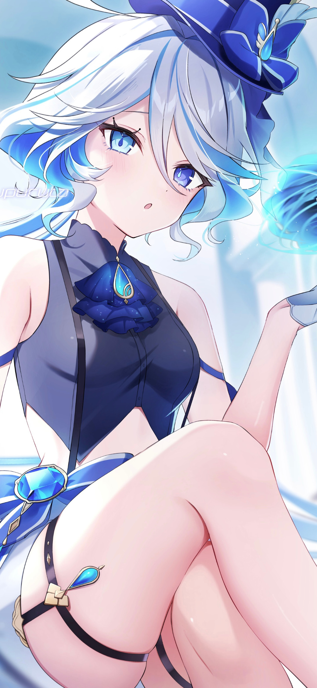 【动漫壁纸】双马尾少女 芙宁娜 花火 我不需要天长地久的承诺  只要你每天都想着我 动漫壁纸-第7张