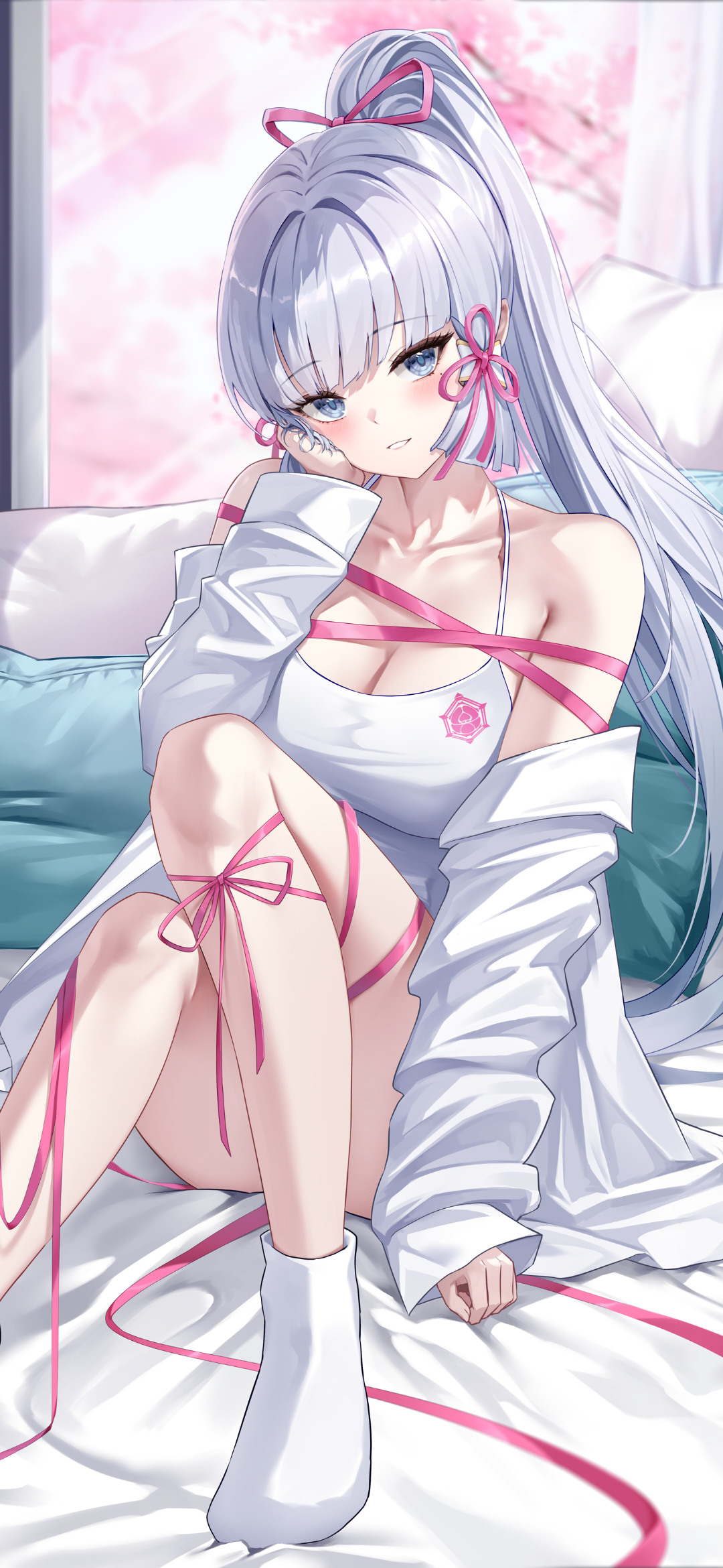 【动漫壁纸】双马尾少女 芙宁娜 花火 我不需要天长地久的承诺  只要你每天都想着我 动漫壁纸-第11张