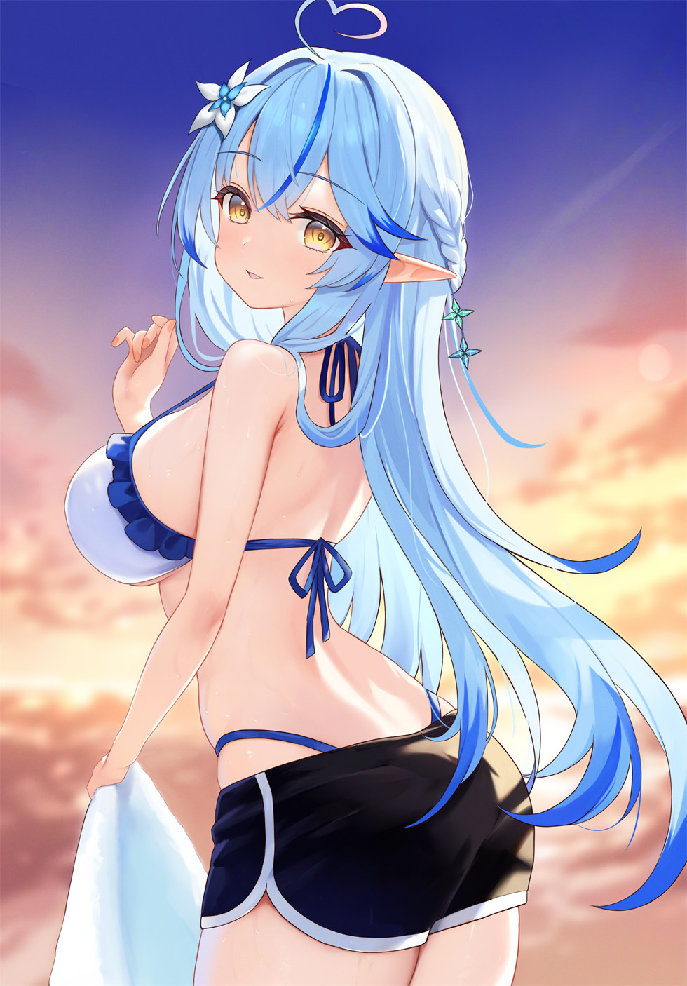 【插画精选】碧蓝档案 早濑优香 雪花拉米 崩铁 卡芙卡妈妈 会员动漫美图推荐 插画精选-第4张