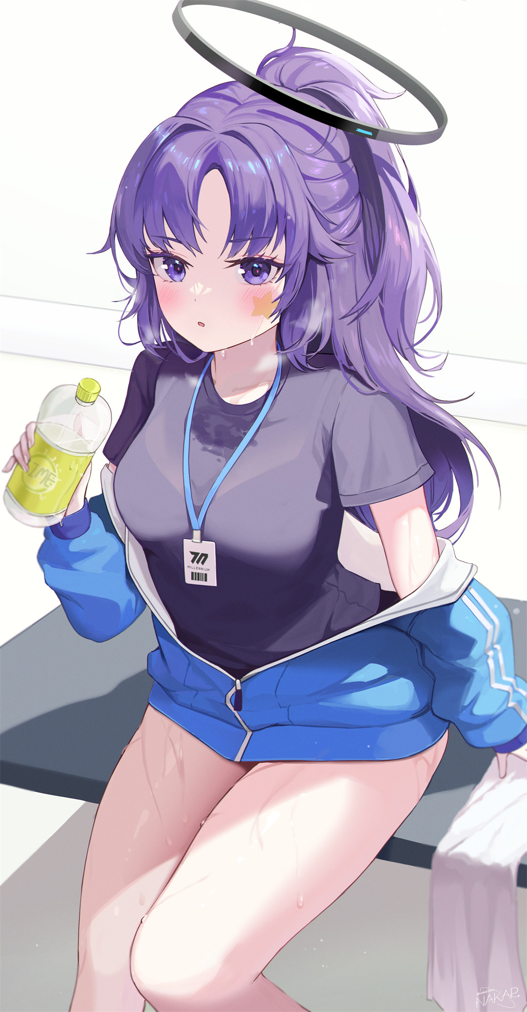 【画师精选】兽耳美少女 碧蓝档案 早濑优香 韩国插画师NakaR的美图作品推荐 插画精选-第5张