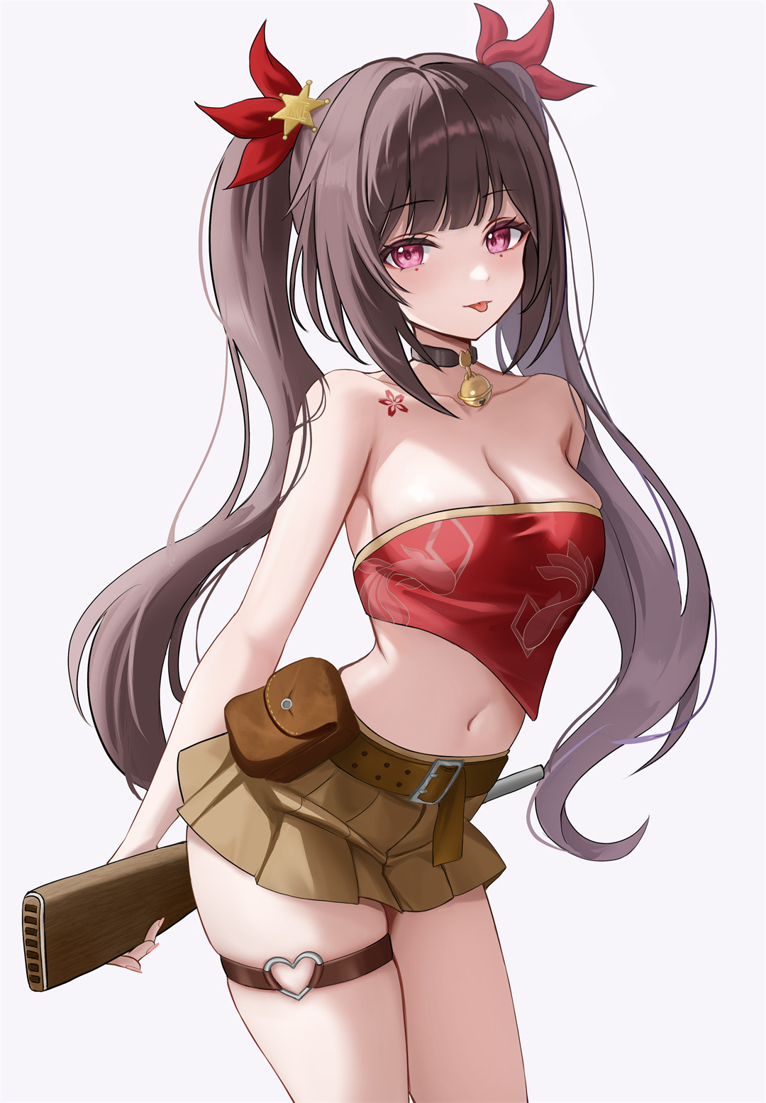 【插画精选】虚拟偶像 兽耳美少女 冰激凌 比基尼 花火 尾刃カンナ 会员动漫美图推荐 插画精选-第3张