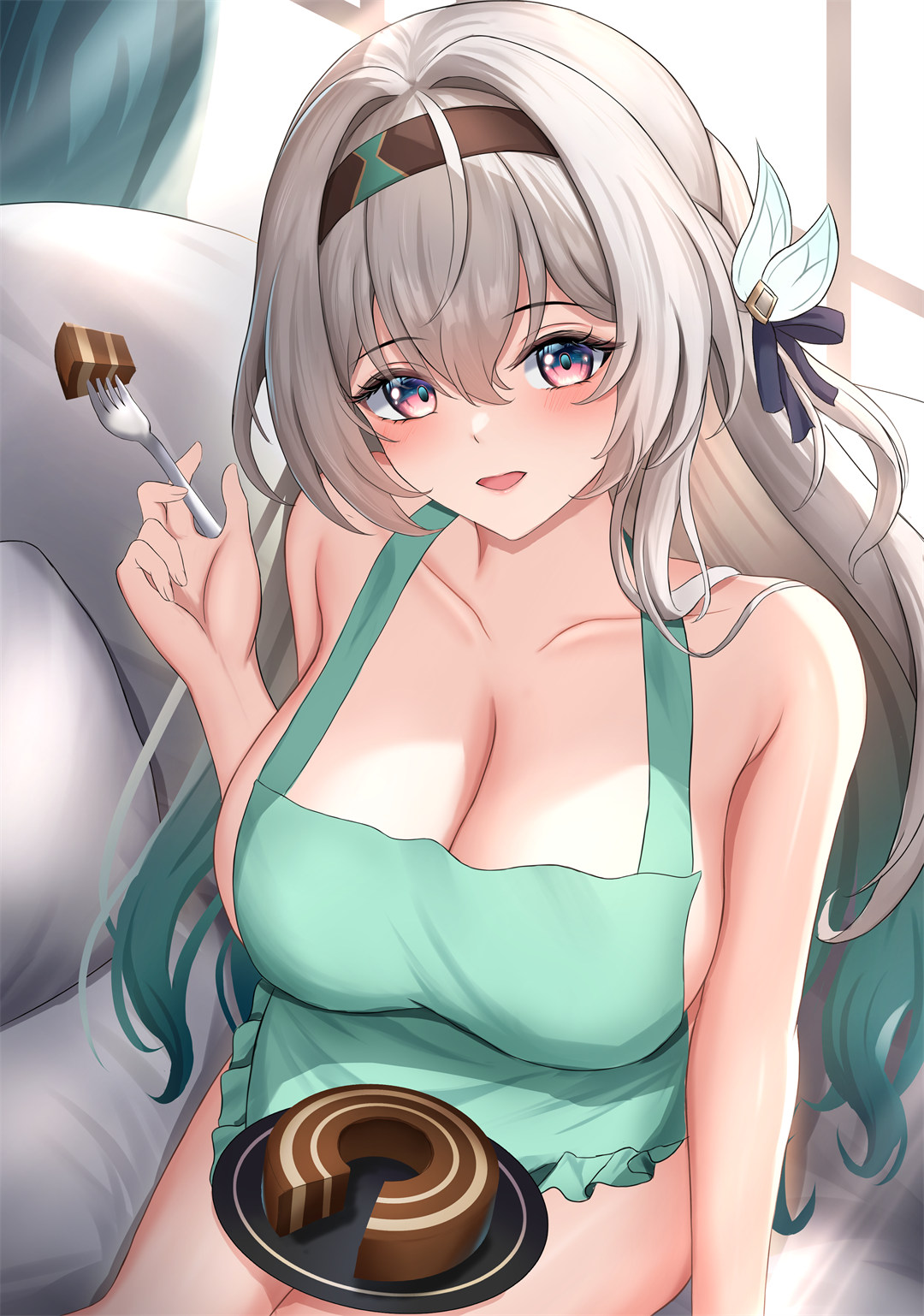 【插画精选】崩铁 流萤 蛋糕 碧蓝档案 虞美人 白丝 会员动漫美图推荐 插画精选-第4张