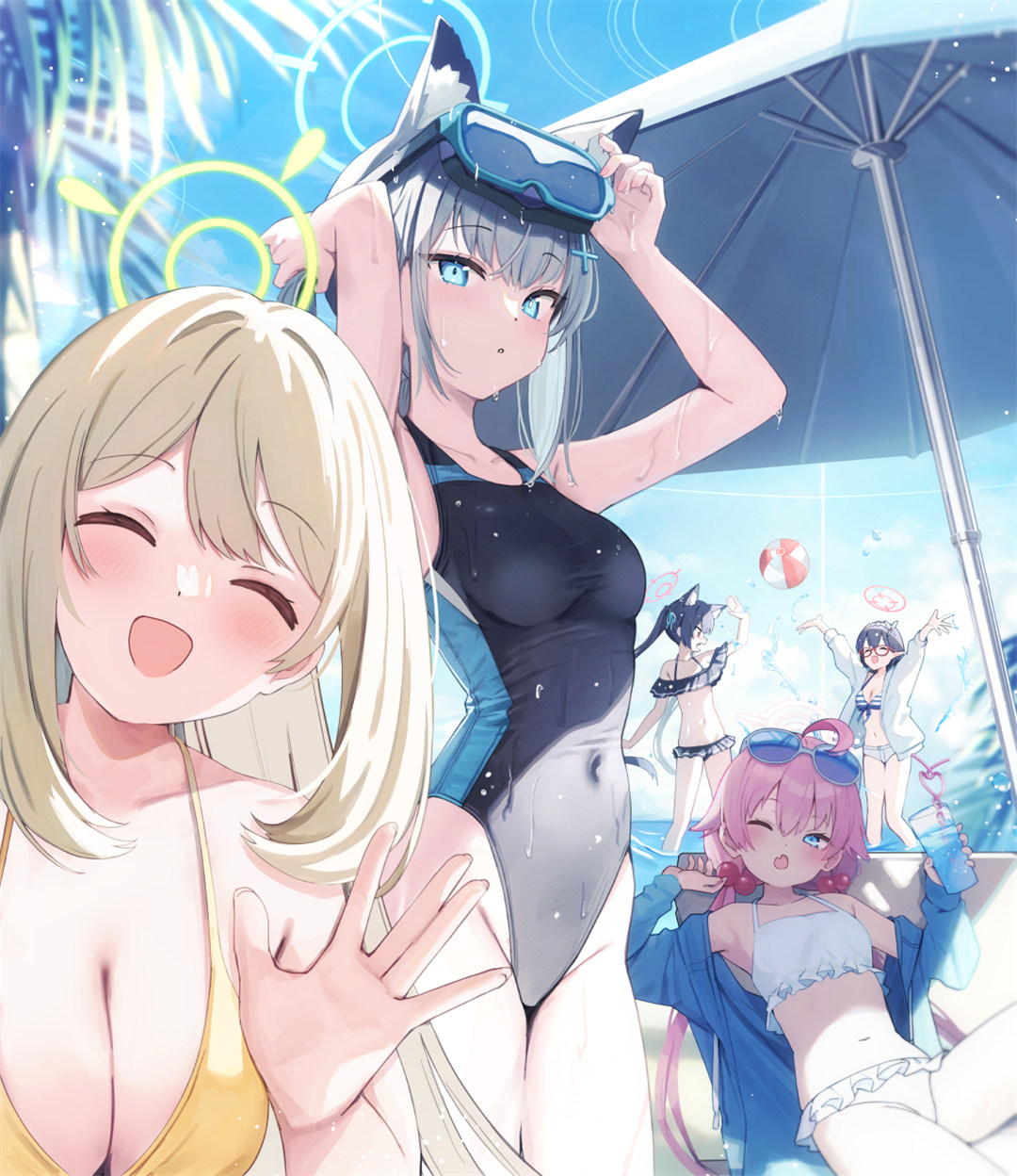 【插画精选】 碧蓝档案 十六夜ノノミ 阿洛娜 白丝 绝区零 艾莲会员动漫美图推荐 插画精选-第2张