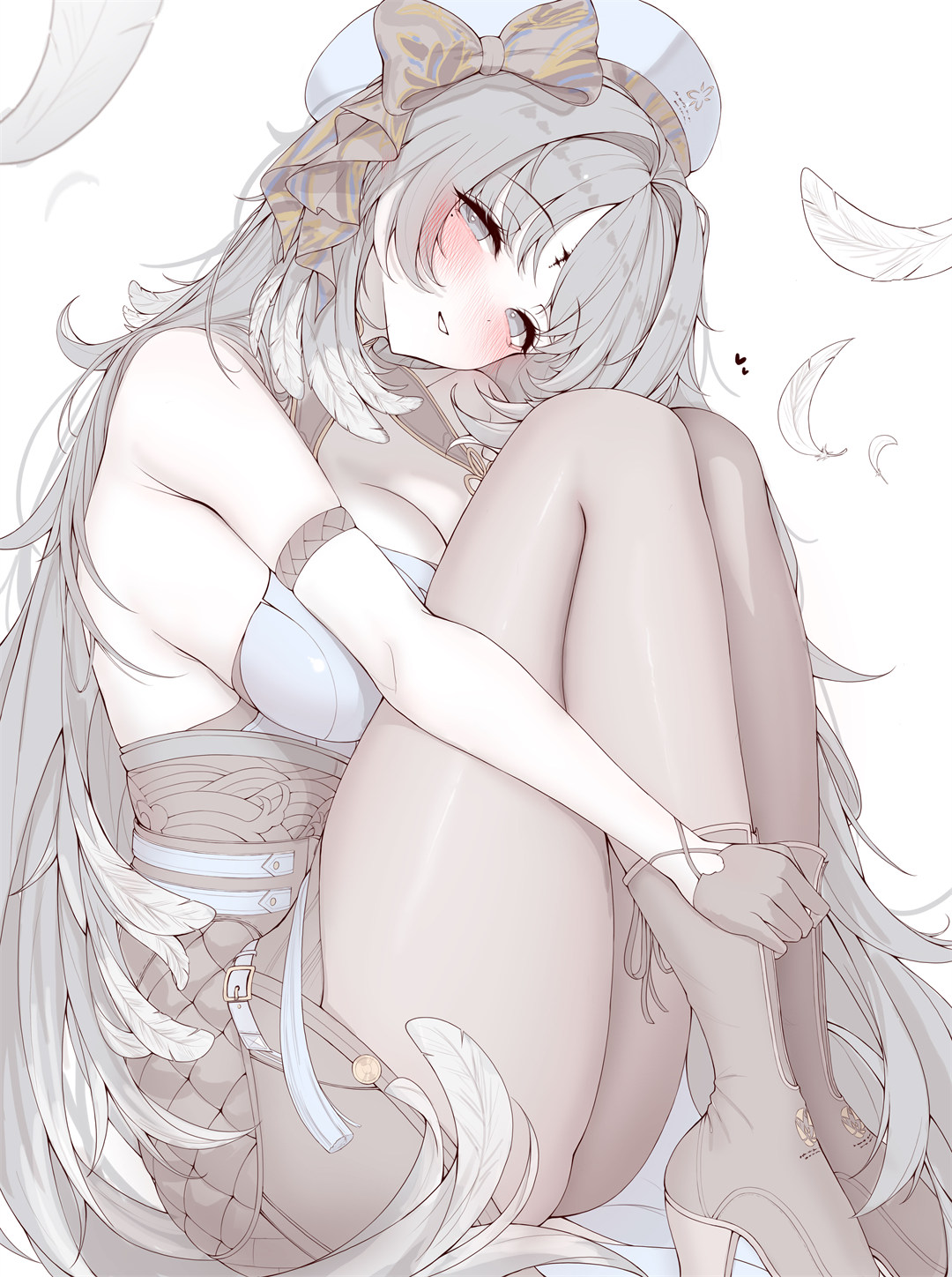 【插画精选】 碧蓝档案 十六夜ノノミ 阿洛娜 白丝 绝区零 艾莲会员动漫美图推荐 插画精选-第4张