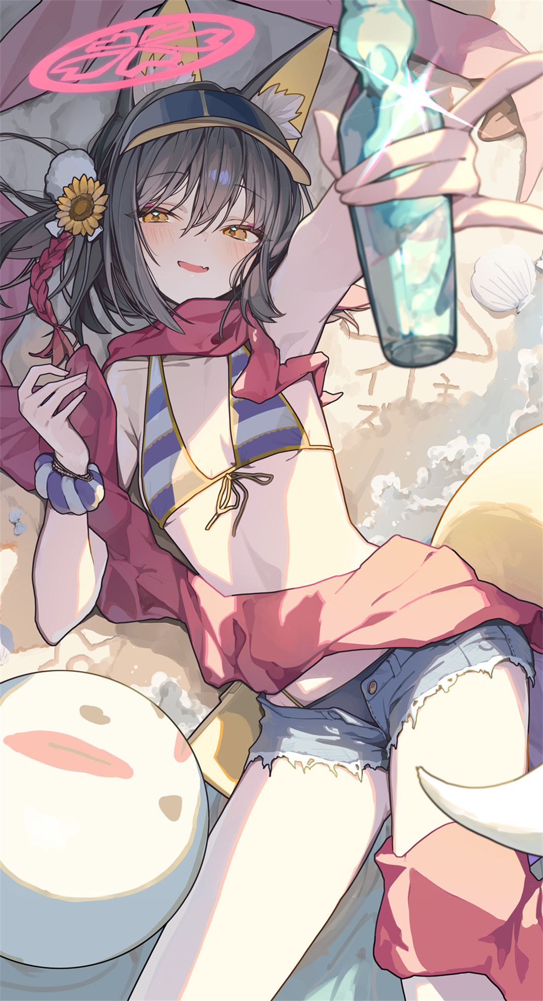 【插画精选】泳装美少女 星穹铁道 流萤 碧蓝档案 尾刃カンナ 会员插画美图推荐 插画精选-第5张