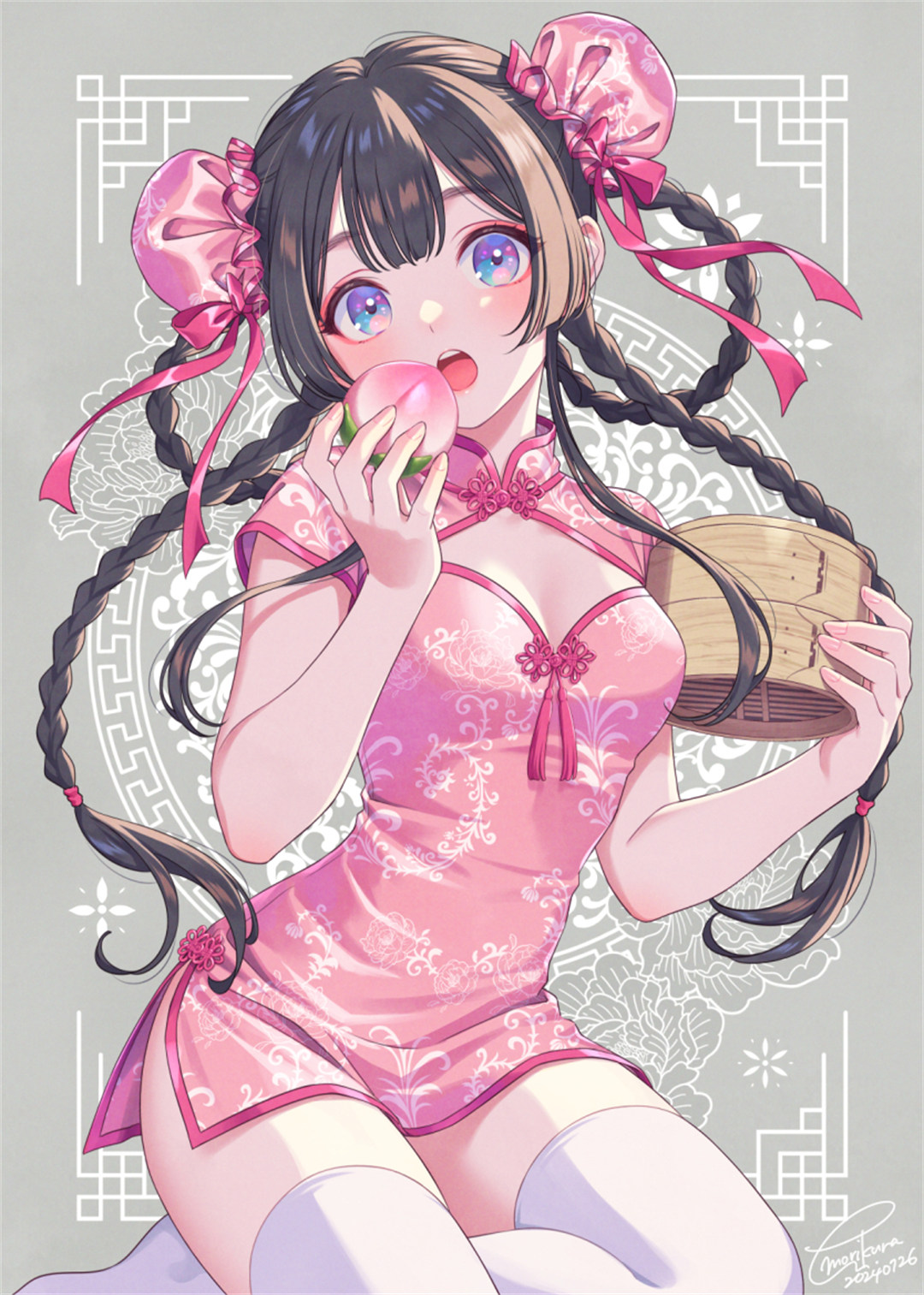 【插画精选】碧蓝档案 錠前サオリ 圣园弥香 虚拟主播 一伊那尔栖 会员插画美图推荐 插画精选-第3张